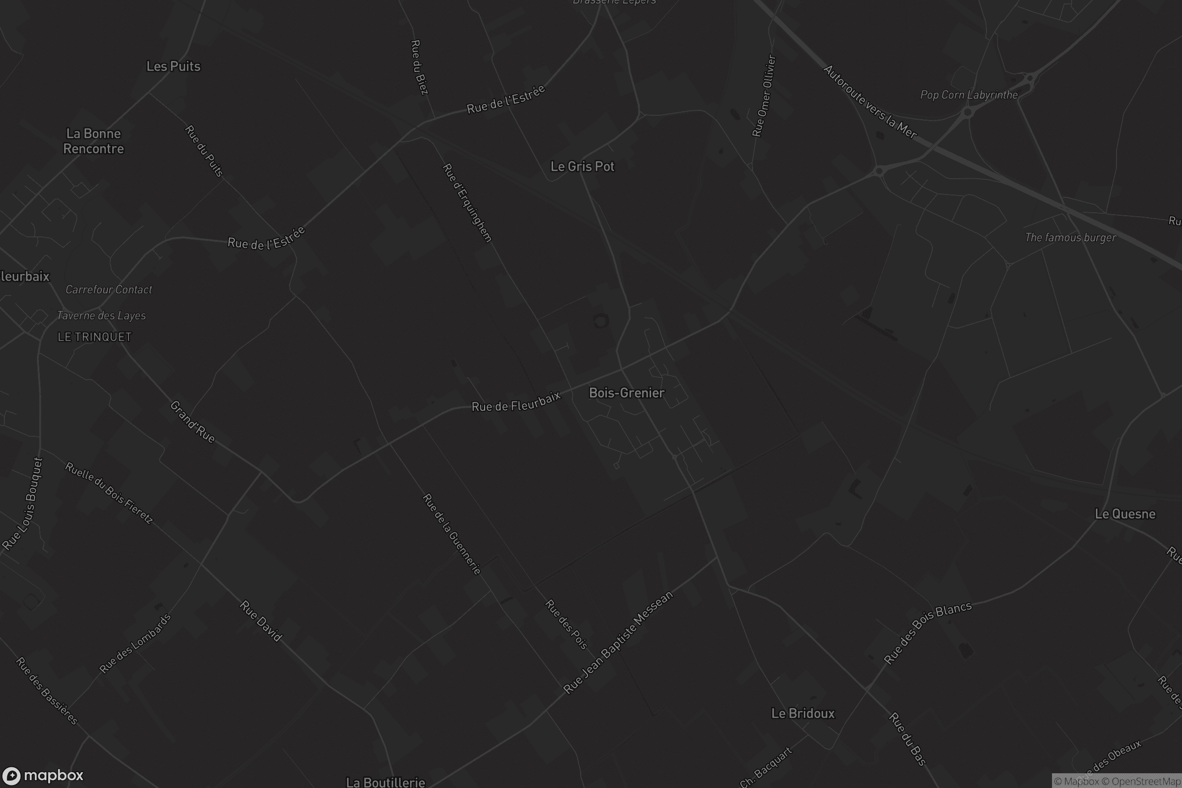 Carte de Bois-Grenier