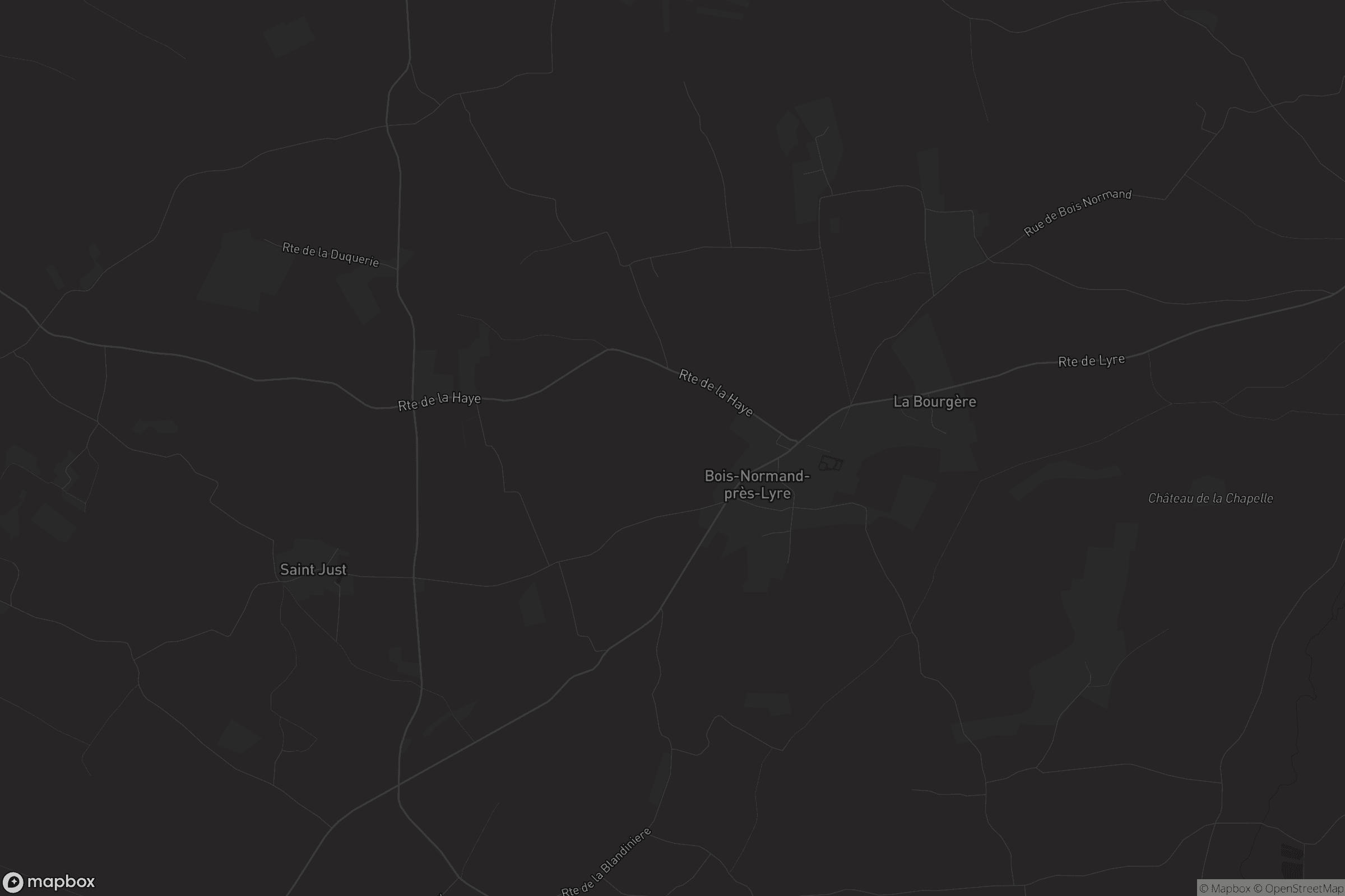 Carte de Bois-Normand-près-Lyre