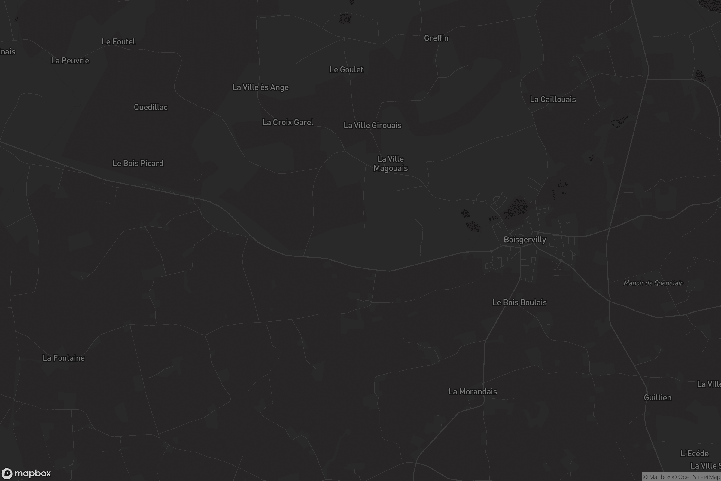 Carte de Boisgervilly