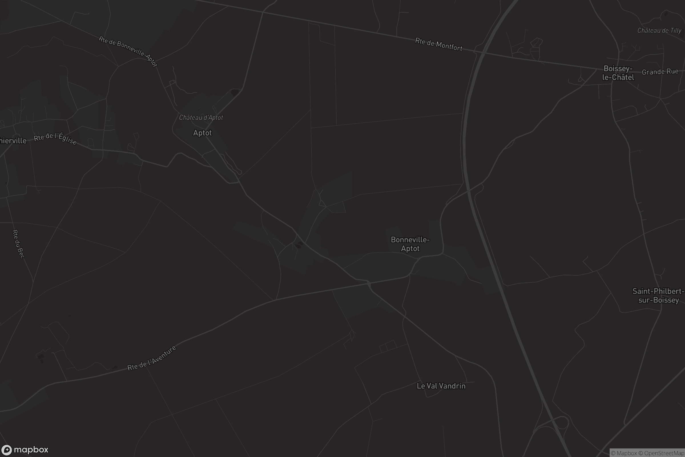 Carte de Bonneville-Aptot