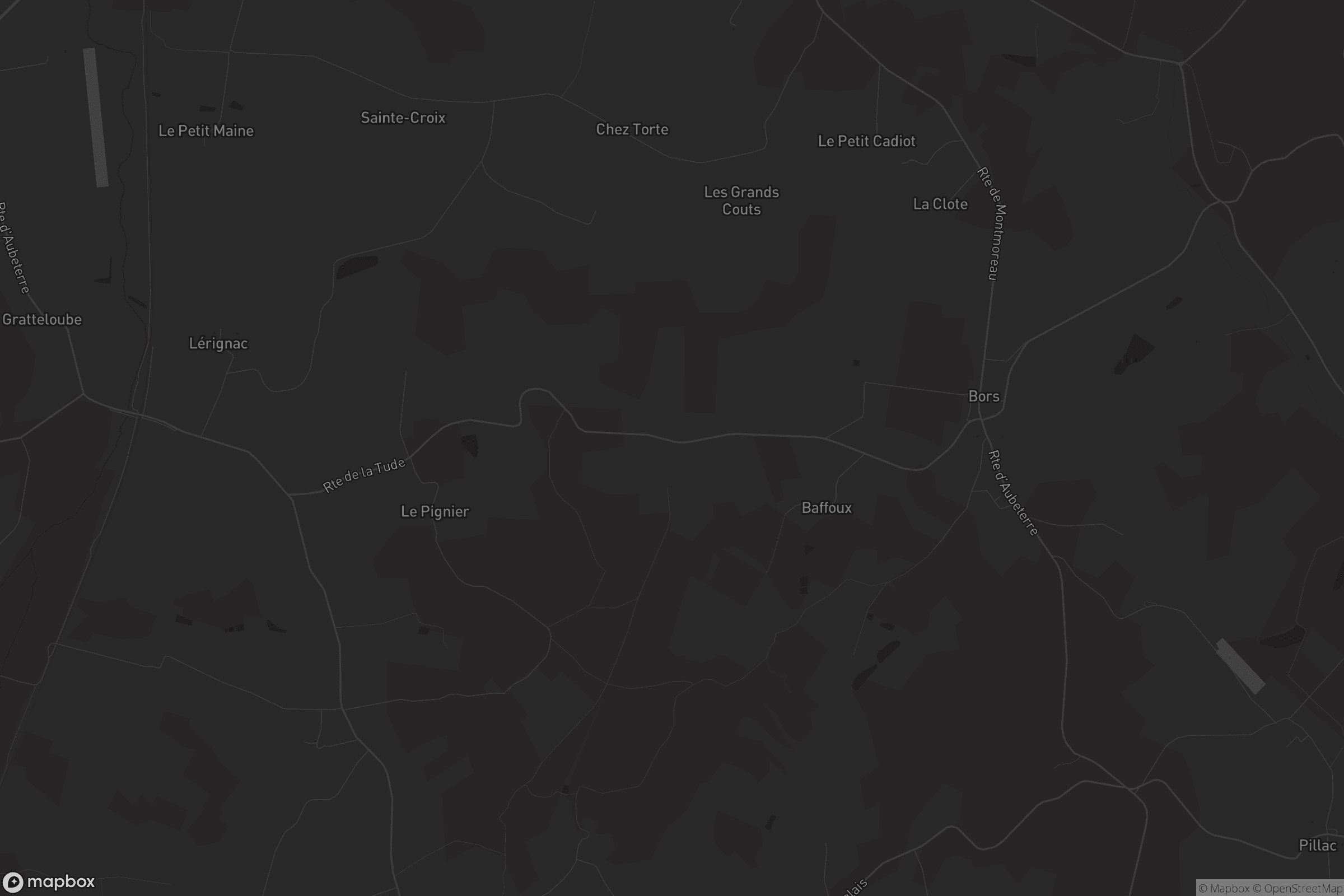 Carte de Bors-de-Montmoreau