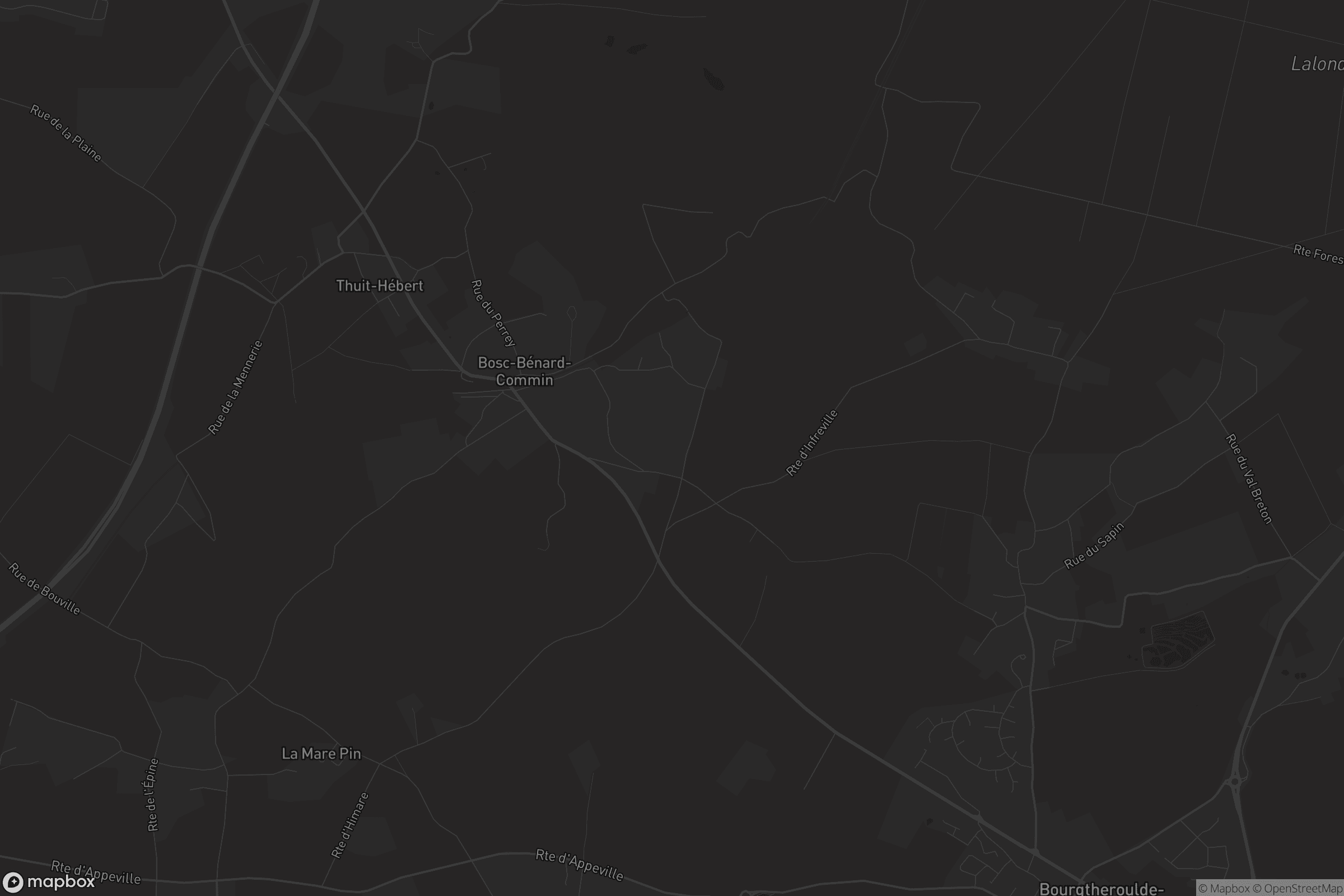 Carte de Bosc-Bénard-Commin