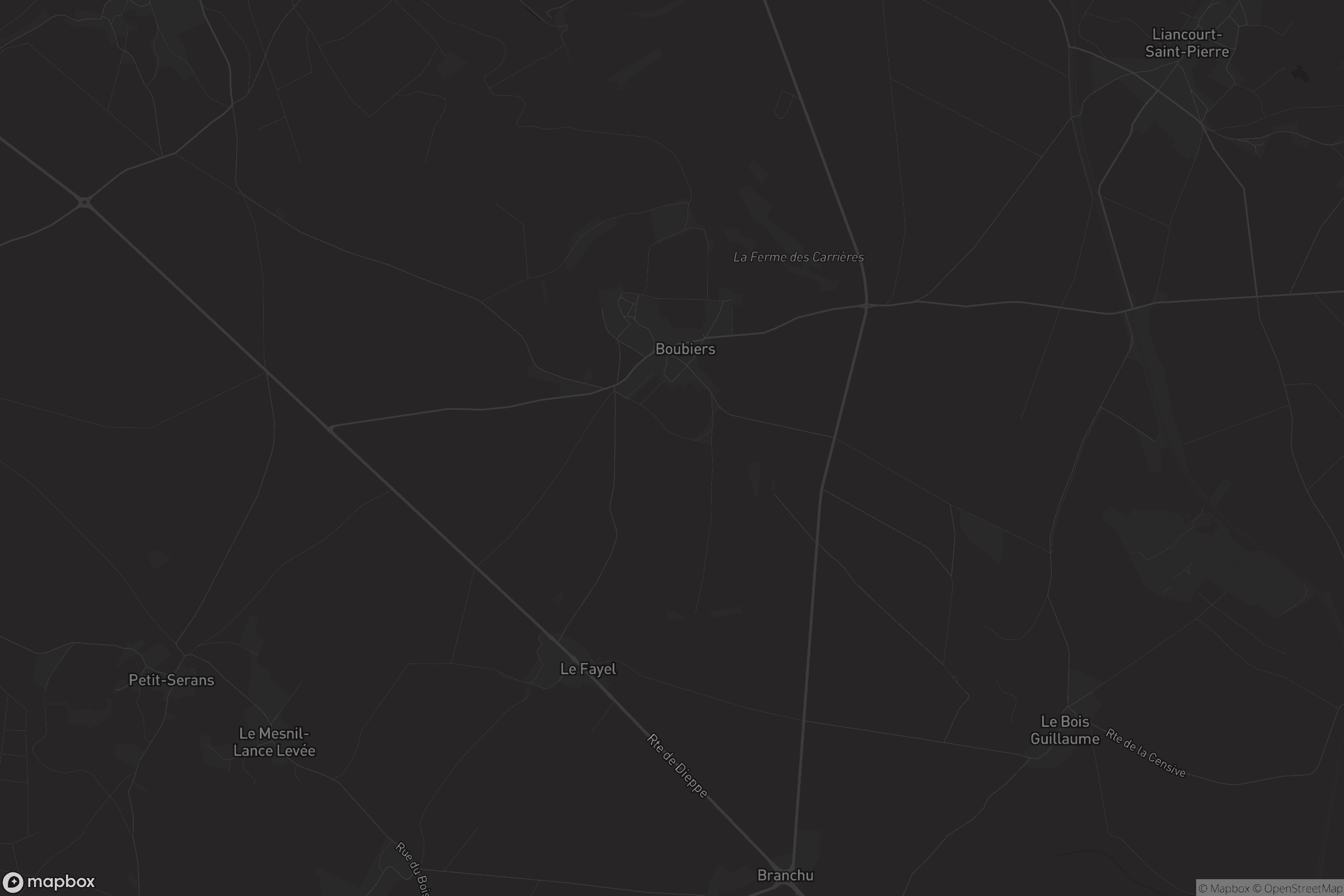 Carte de Boubiers