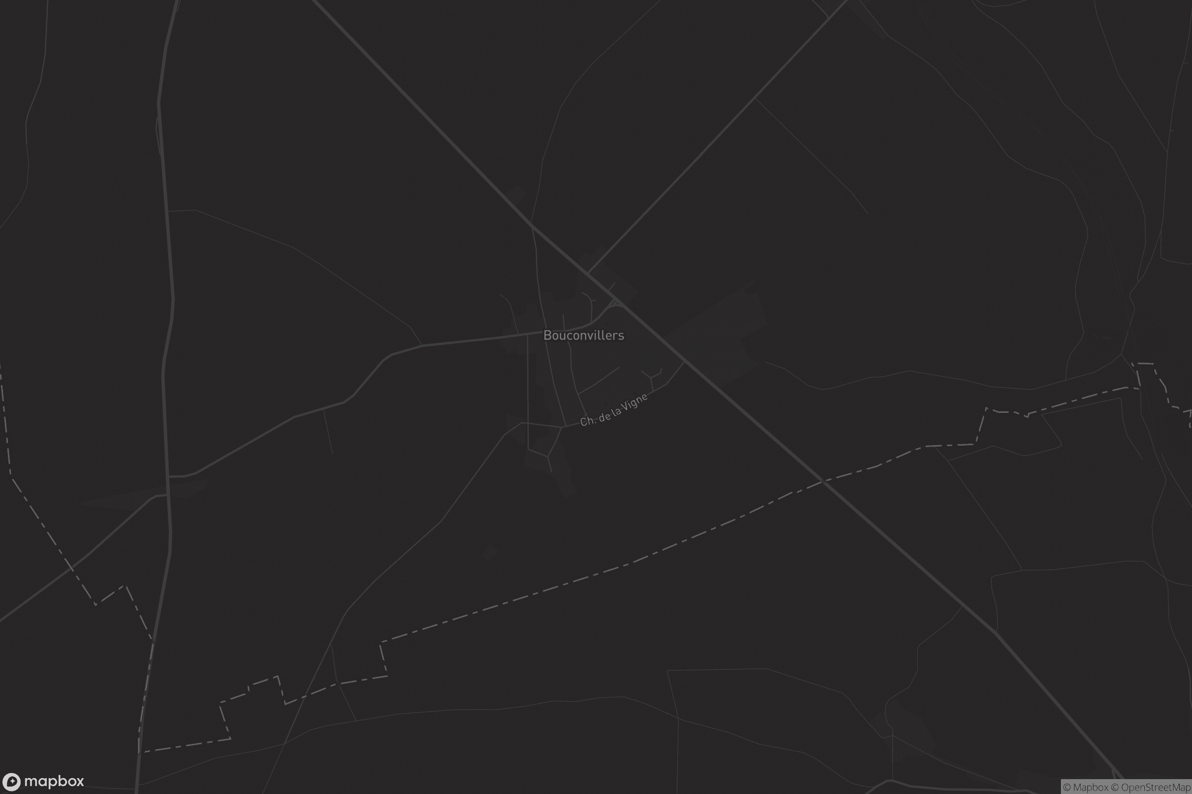 Carte de Bouconvillers