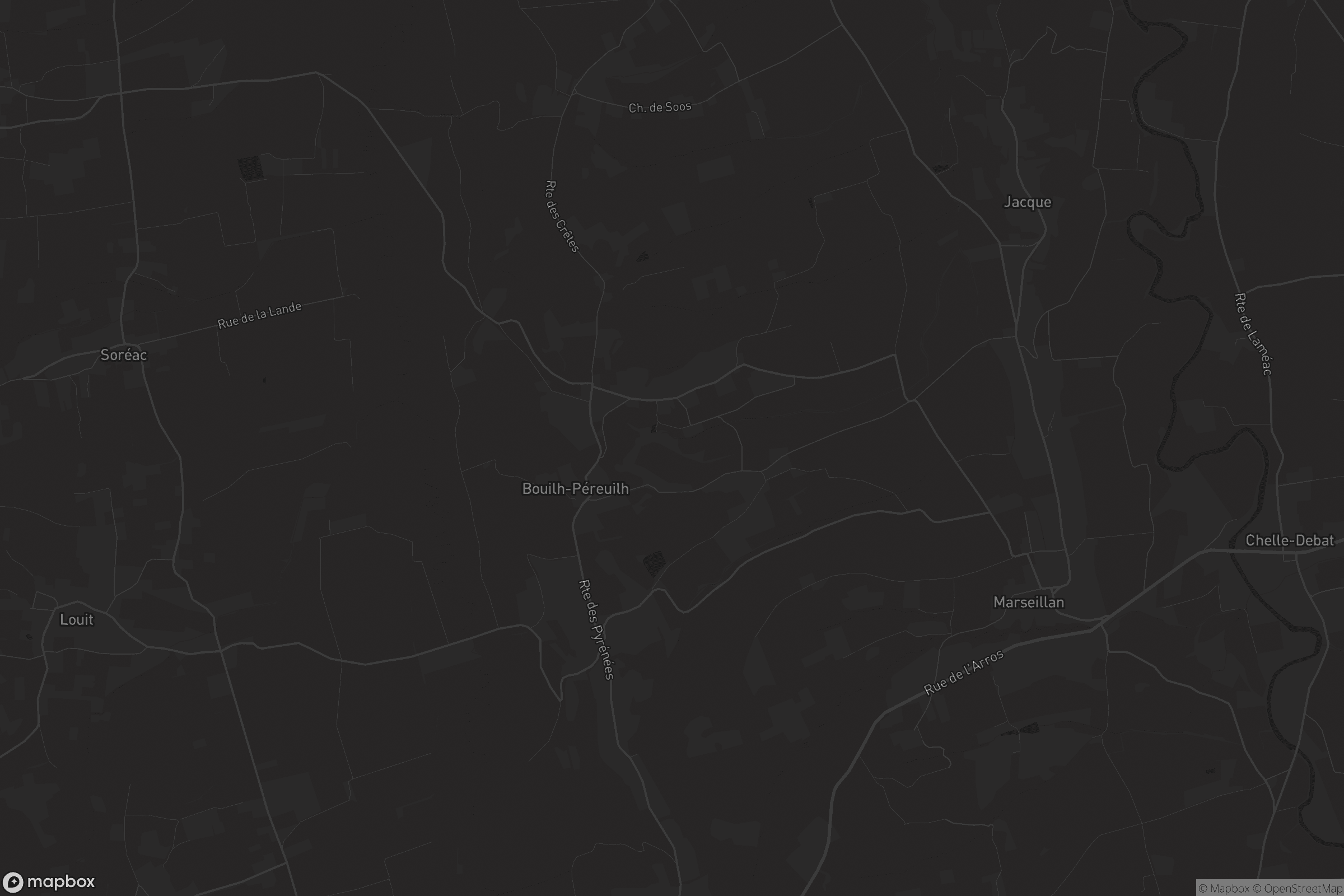 Carte de Bouilh-Péreuilh