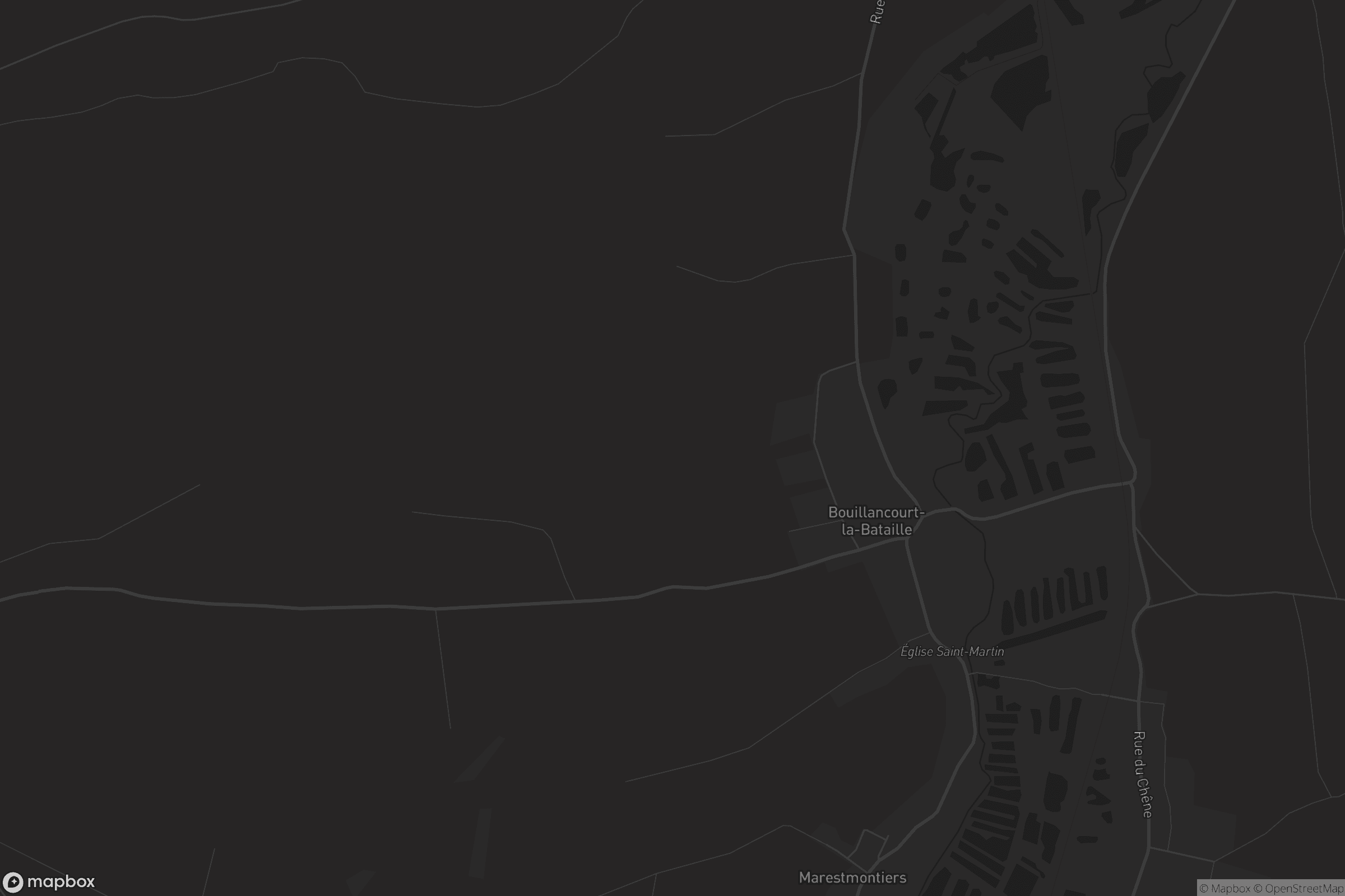 Carte de Bouillancourt-la-Bataille