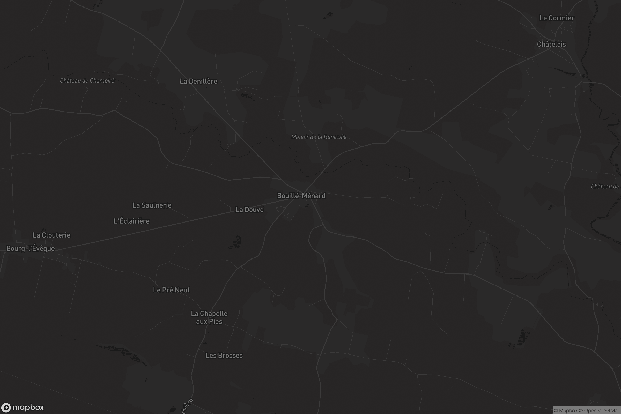 Carte de Bouillé-Ménard