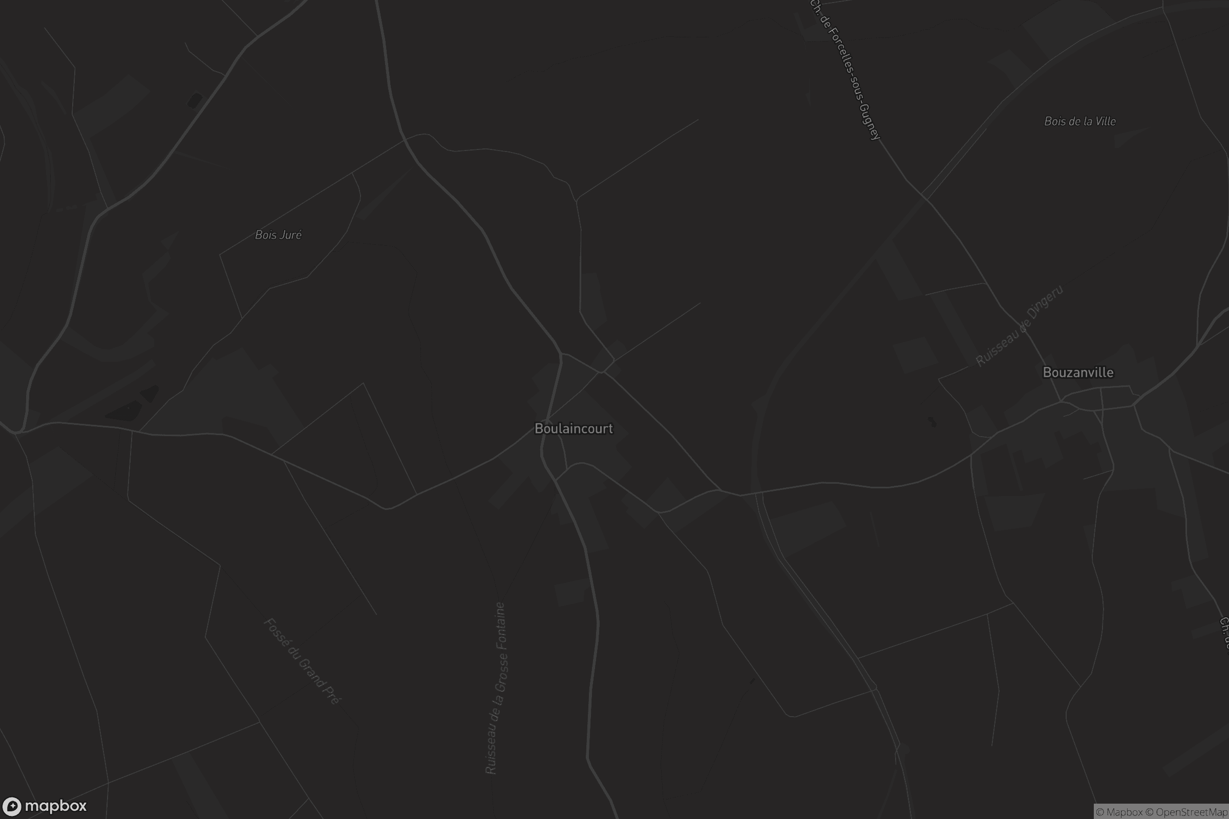 Carte de Boulaincourt