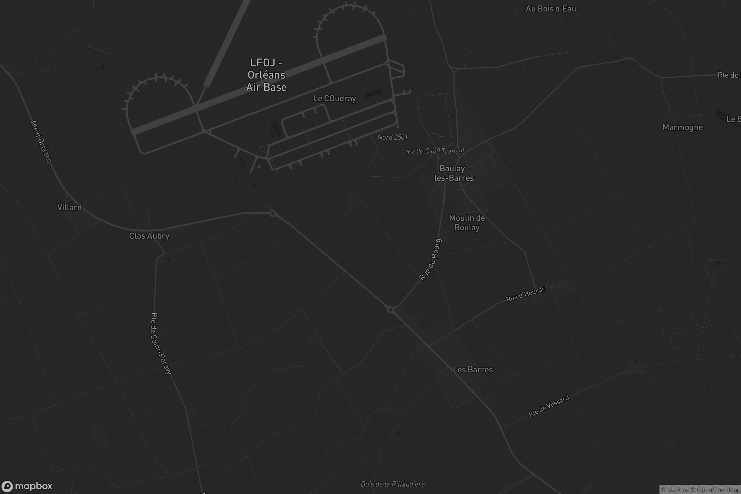 Carte de Boulay-les-Barres