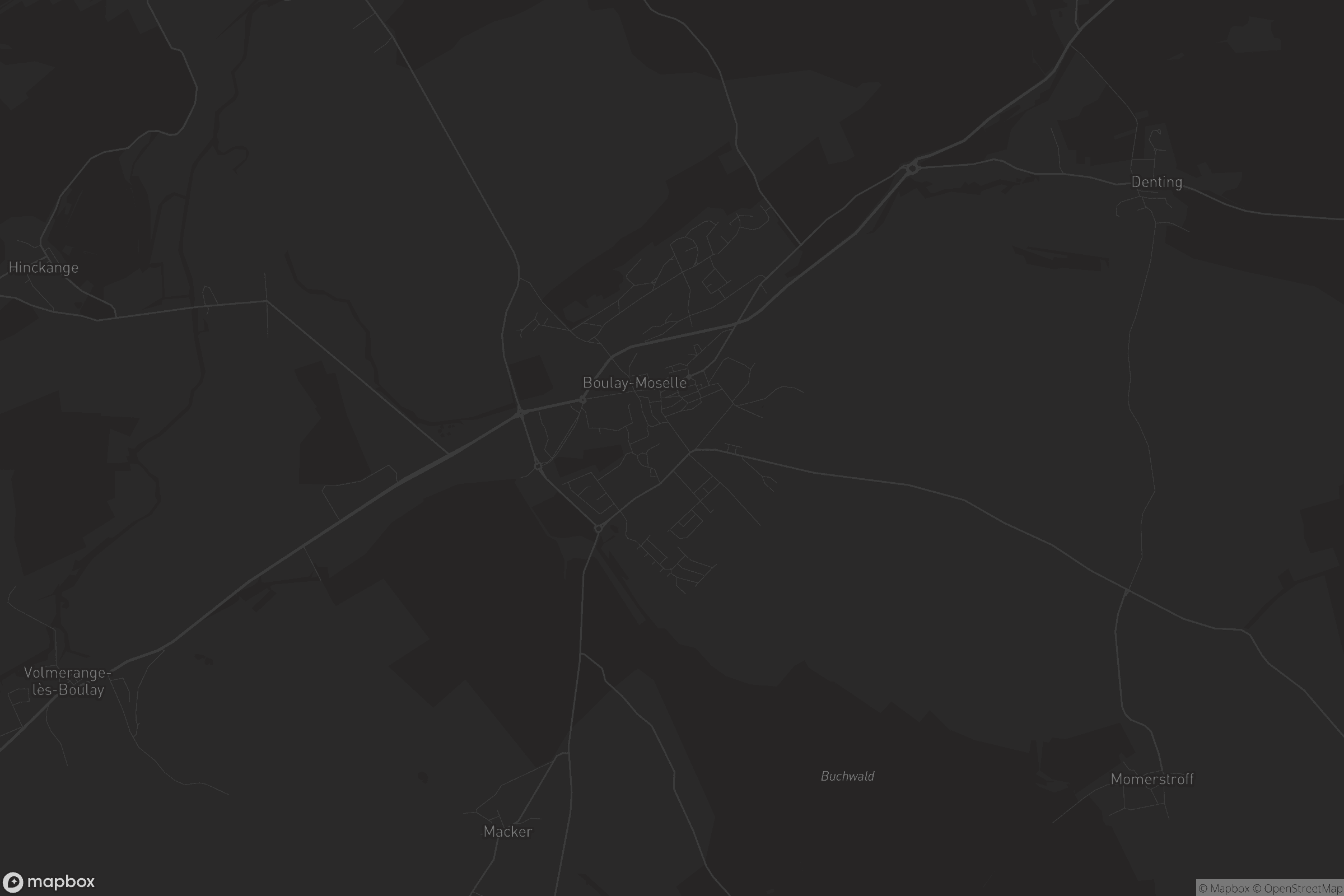 Carte de Boulay-Moselle