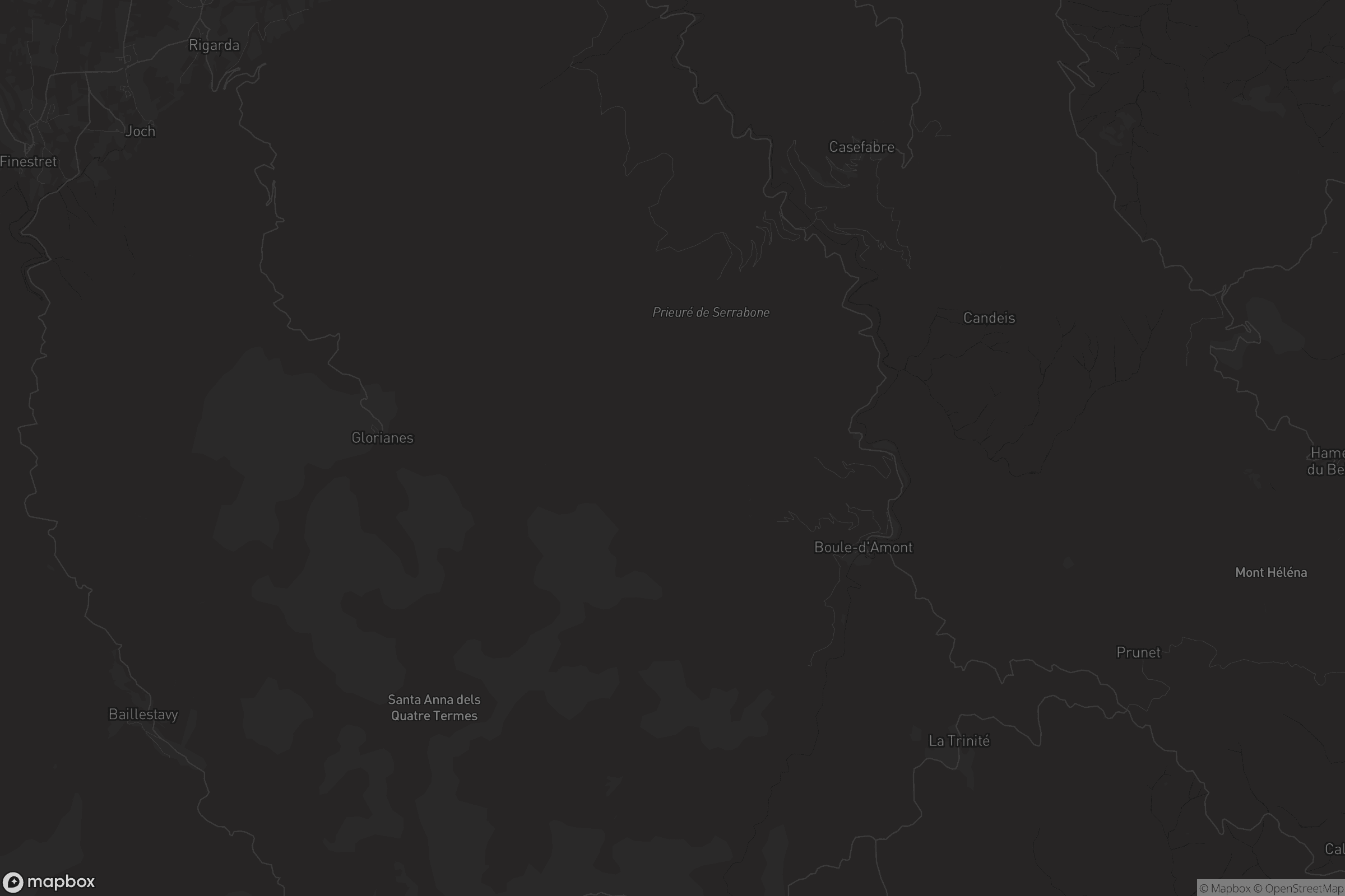 Carte de Boule-d'Amont