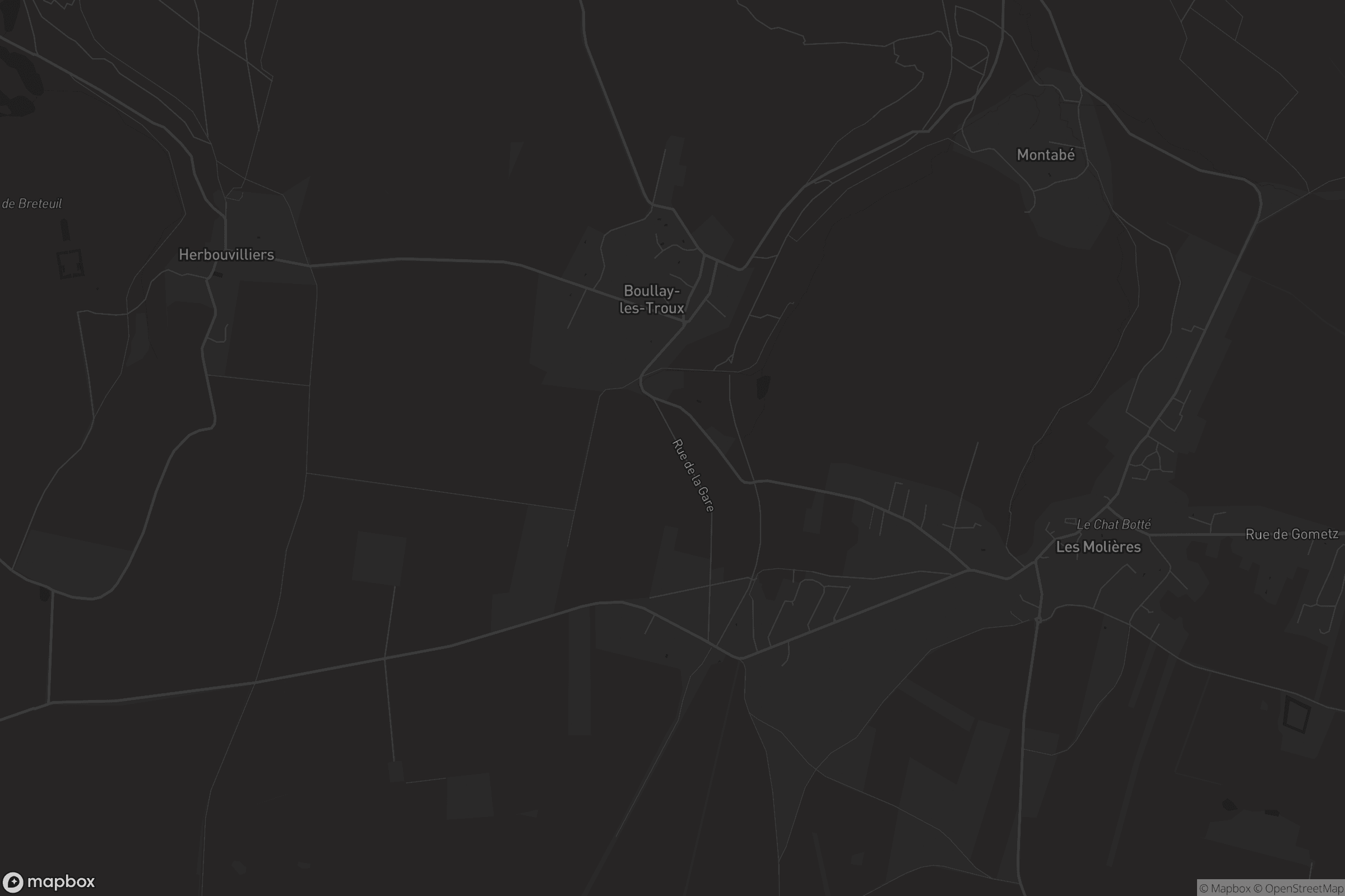 Carte de Boullay-les-Troux