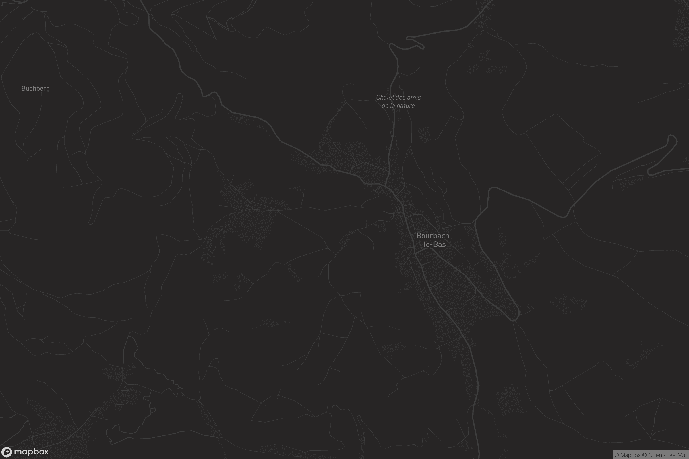 Carte de Bourbach-le-Bas