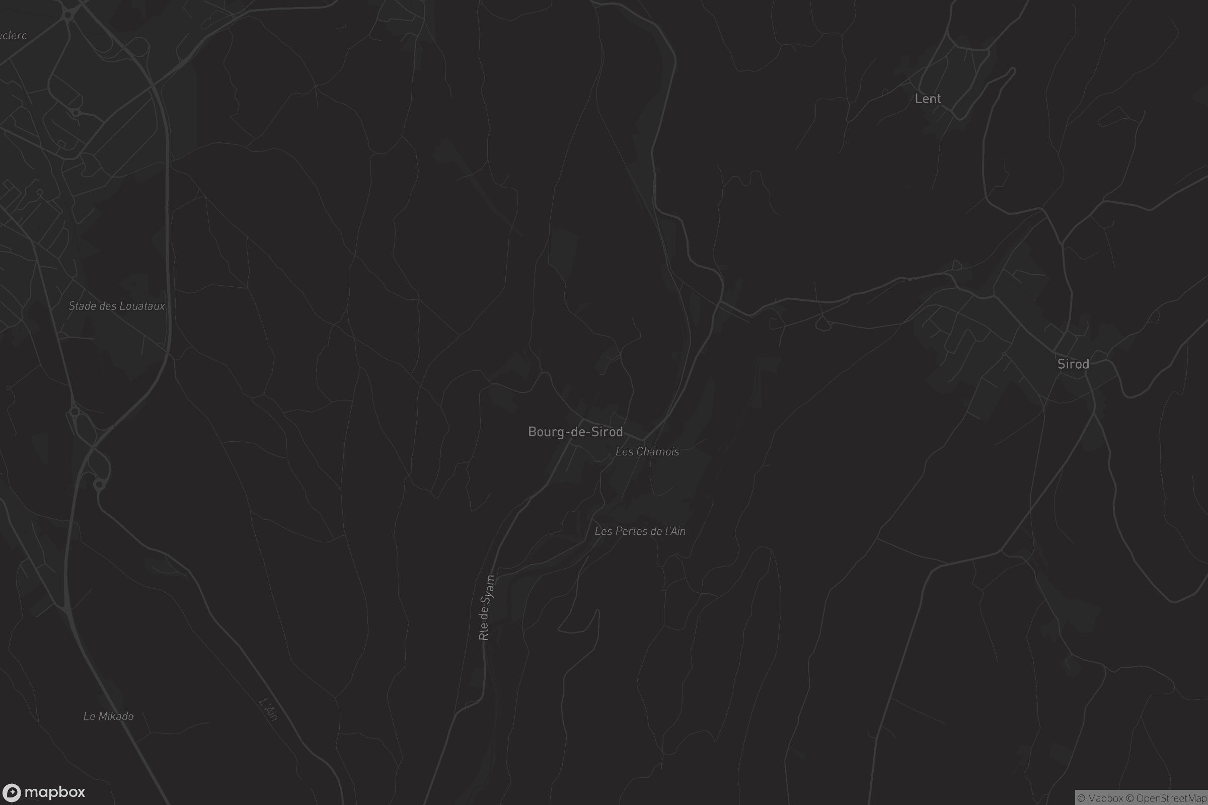 Carte de Bourg-de-Sirod