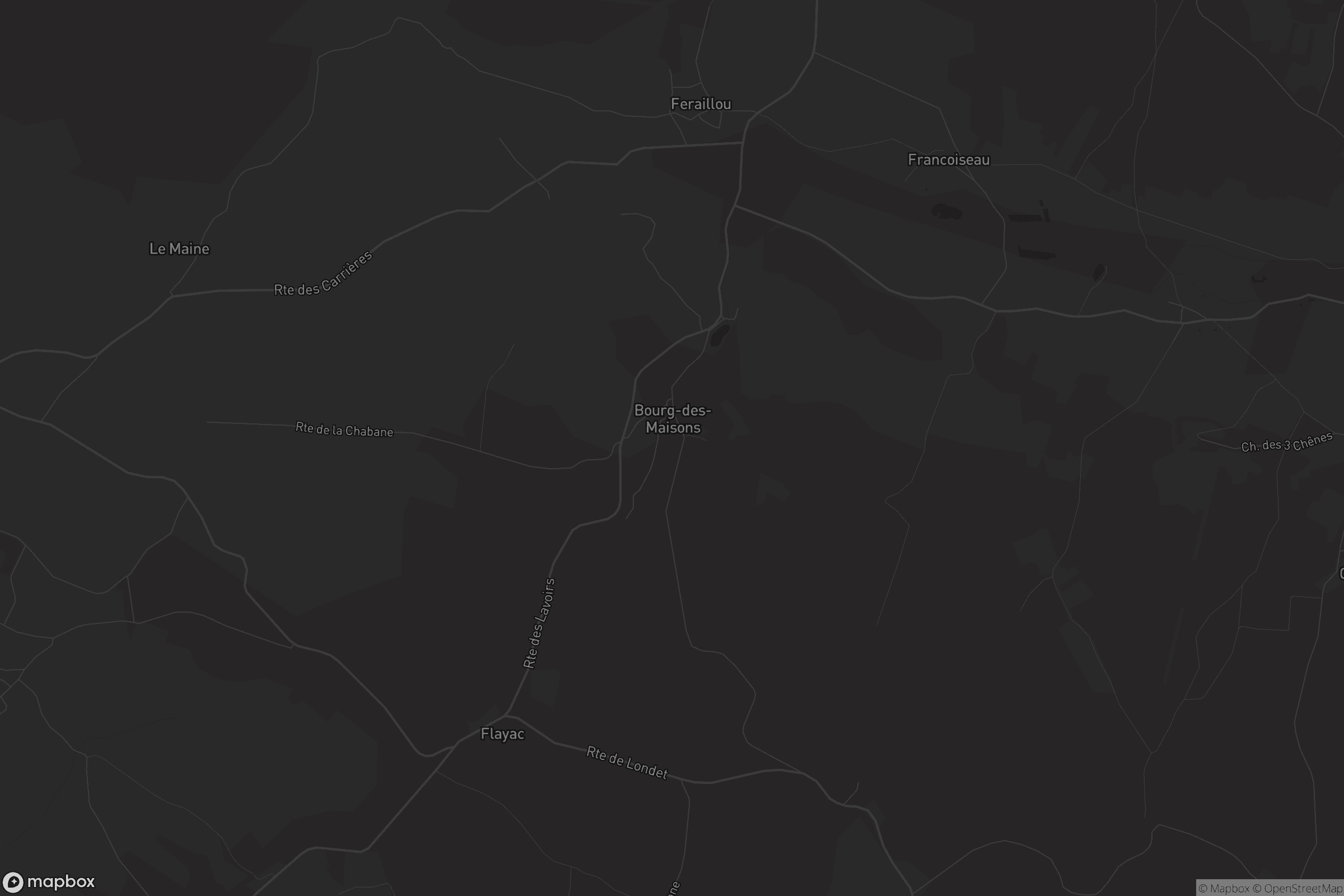 Carte de Bourg-des-Maisons