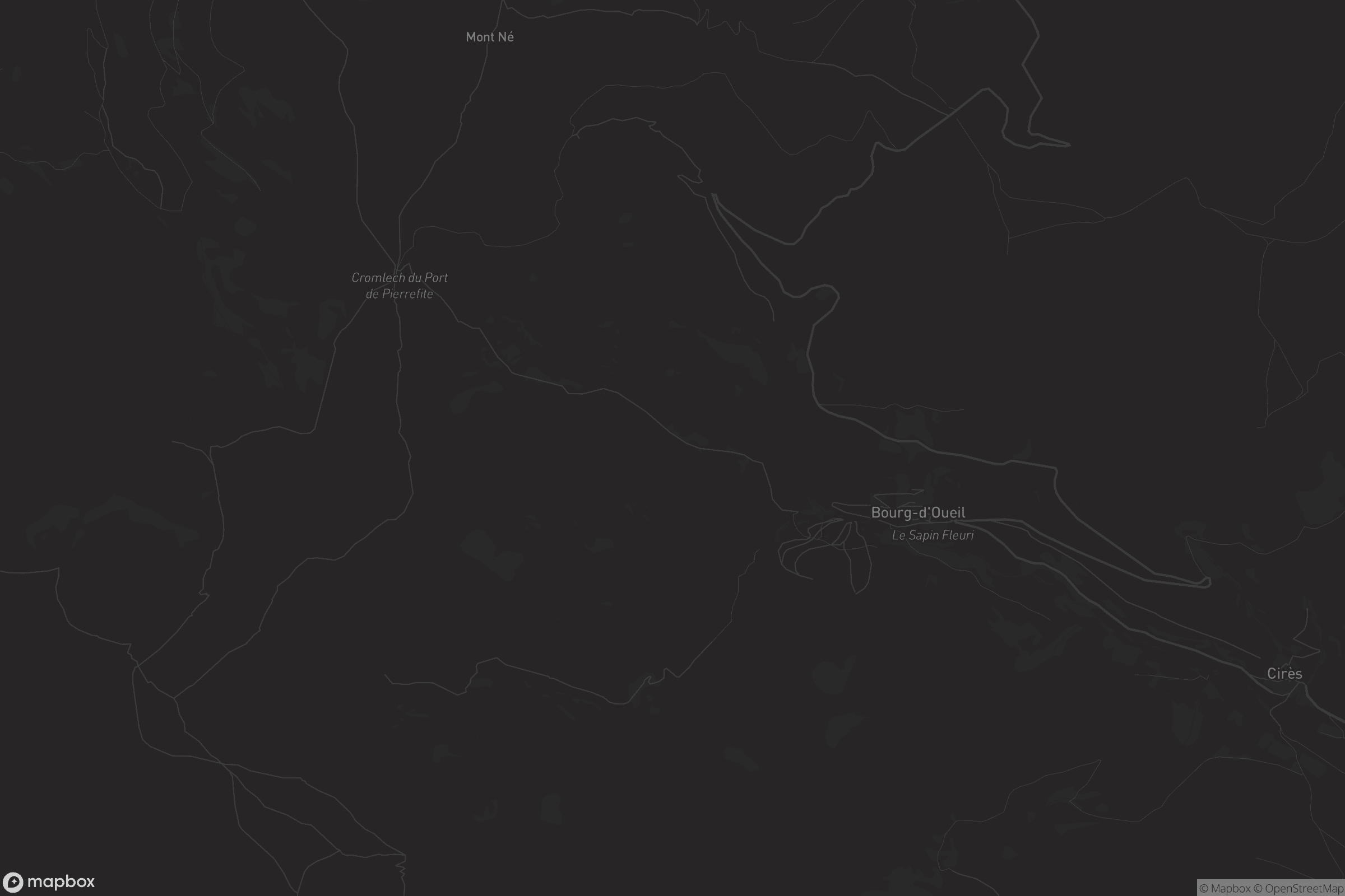 Carte de Bourg-d'Oueil