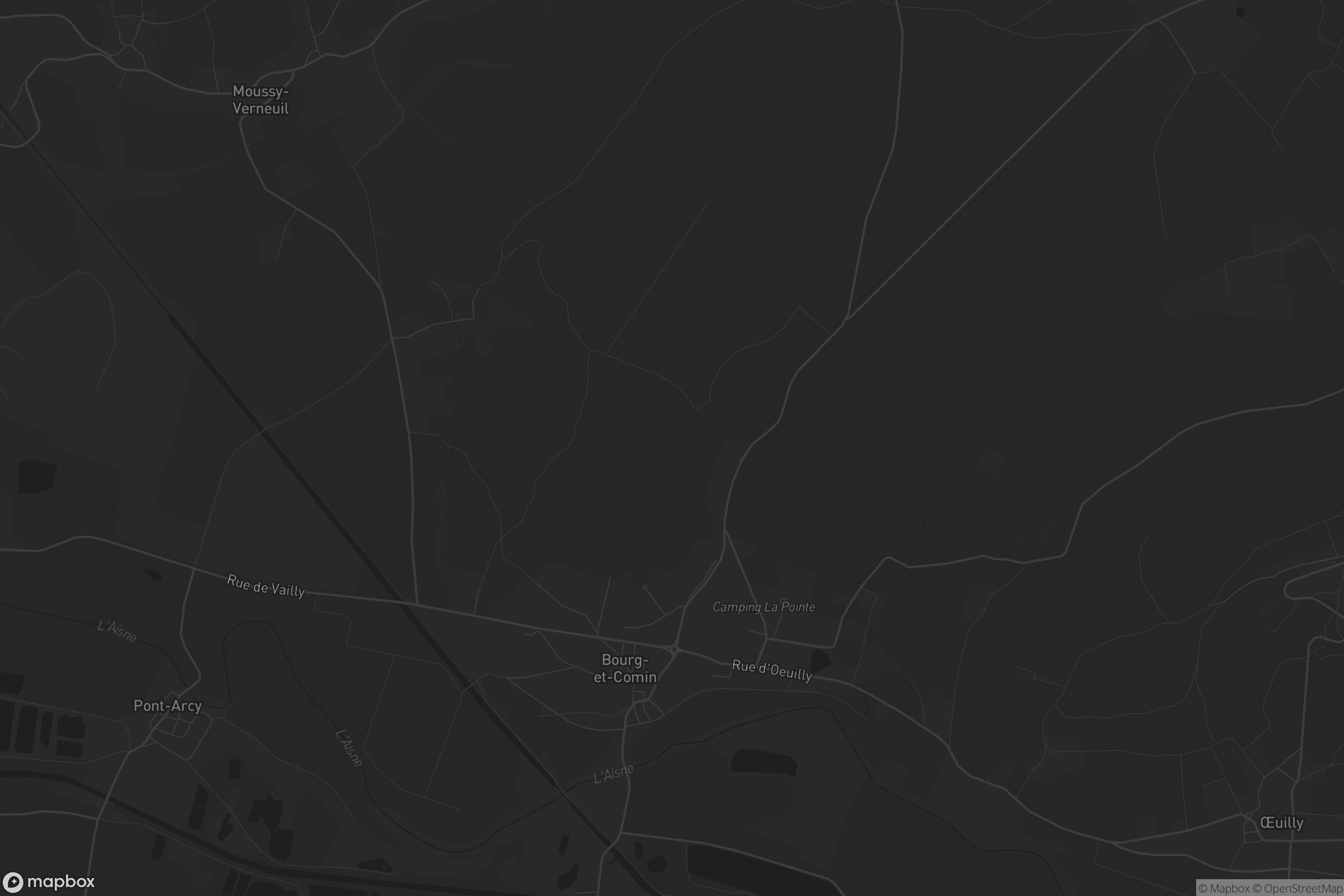 Carte de Bourg-et-Comin