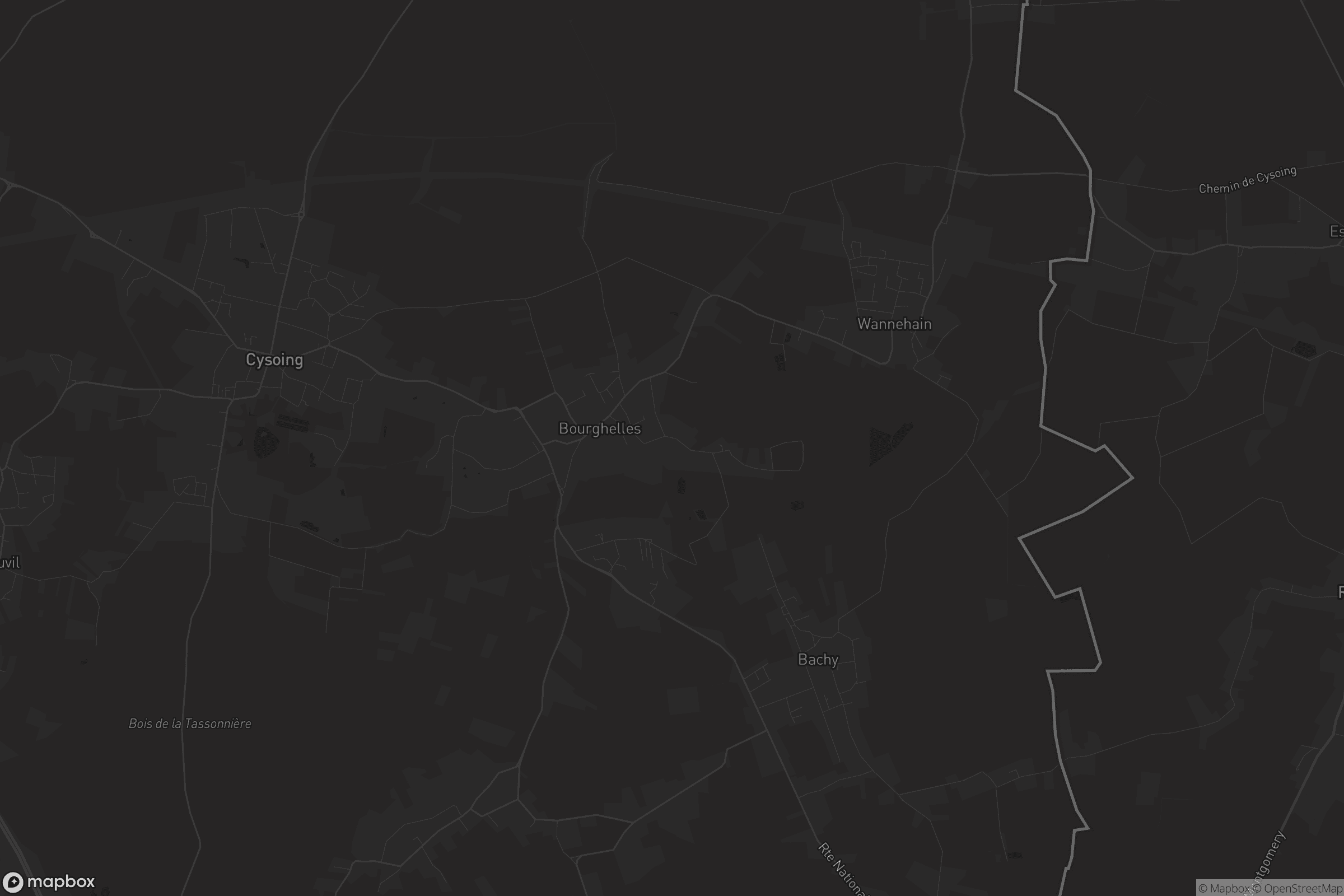 Carte de Bourghelles