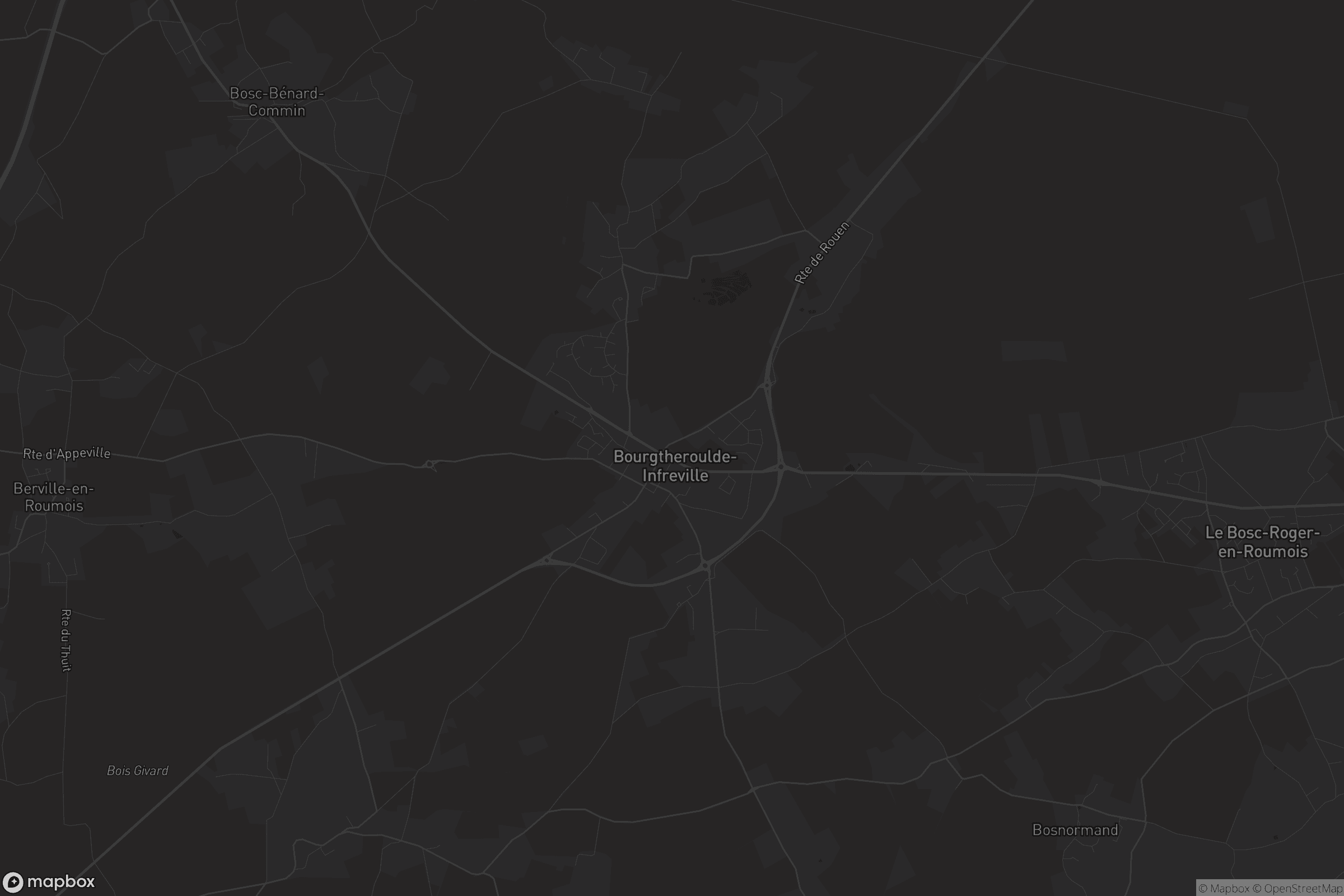 Carte de Bourgtheroulde-Infreville