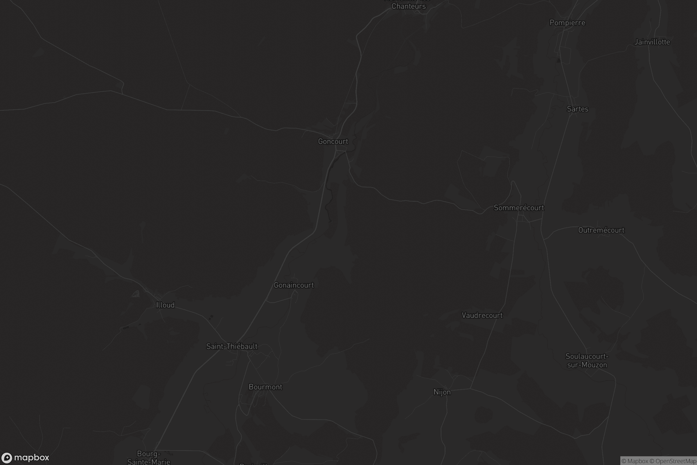 Carte de Bourmont-entre-Meuse-et-Mouzon