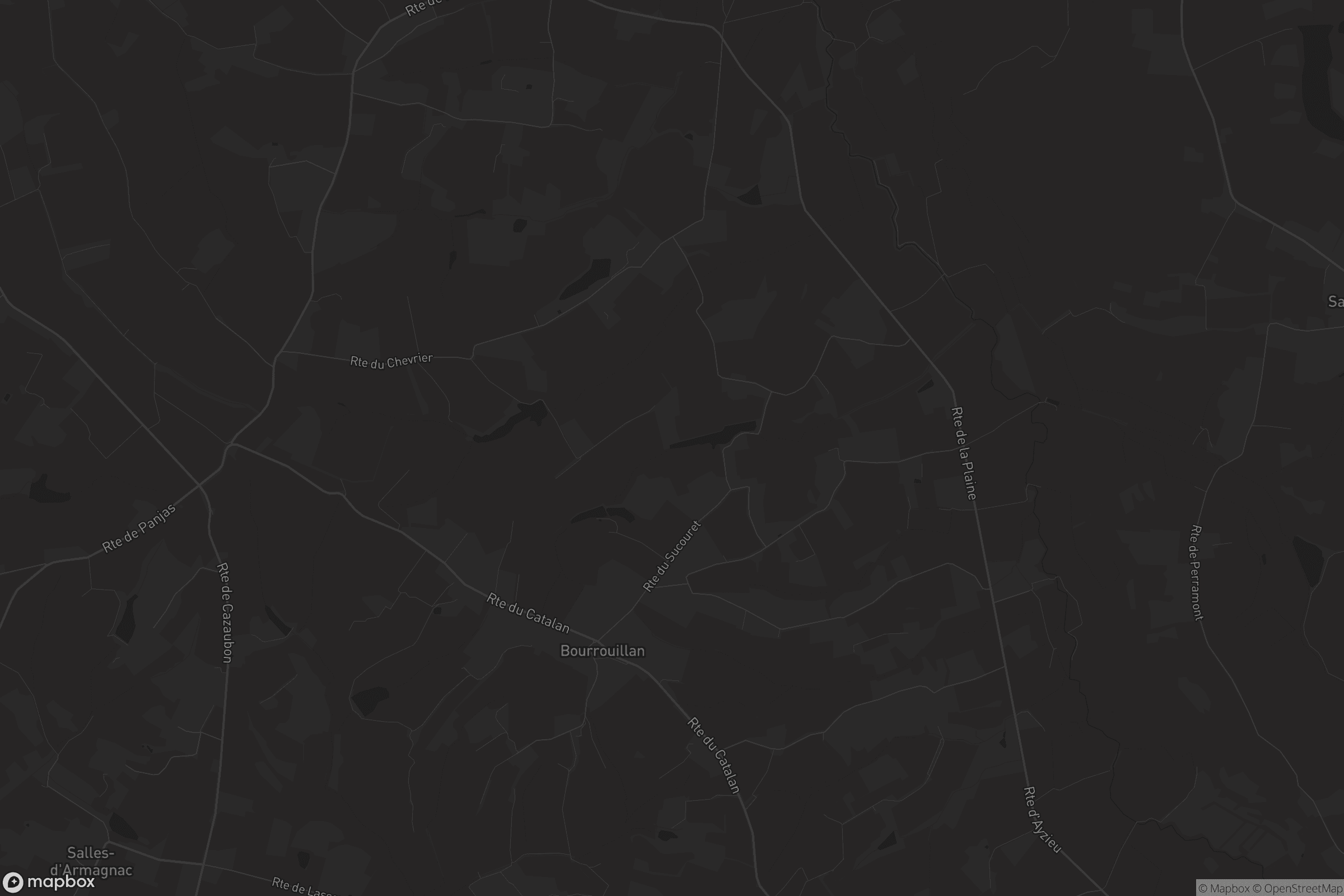 Carte de Bourrouillan