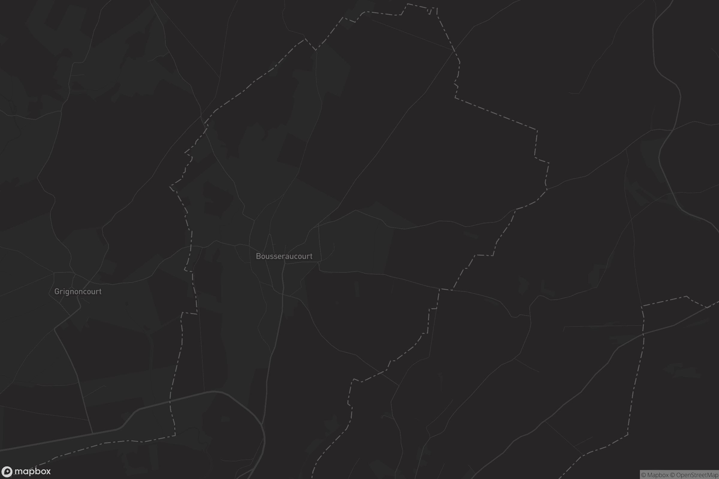 Carte de Bousseraucourt