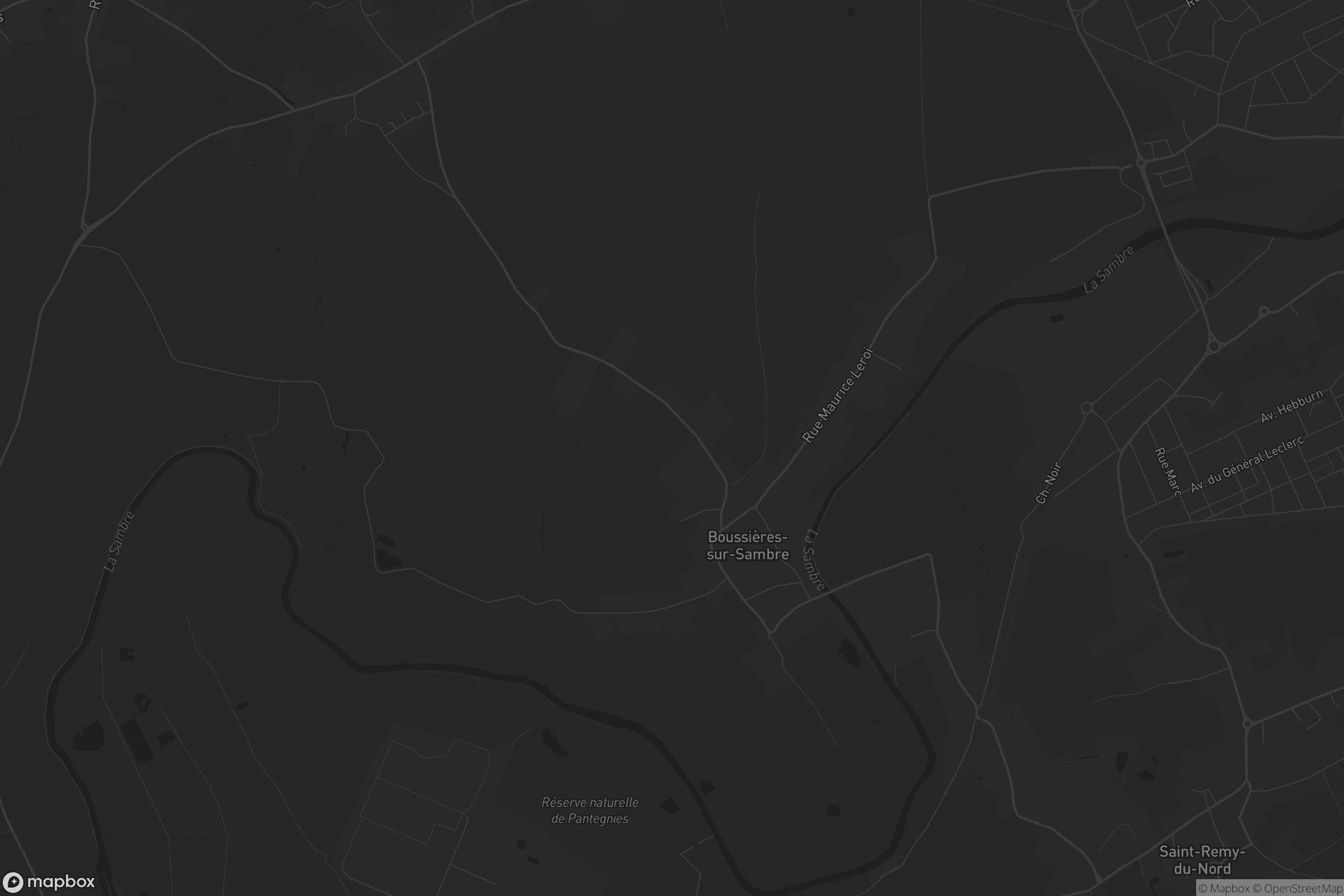 Carte de Boussières-sur-Sambre