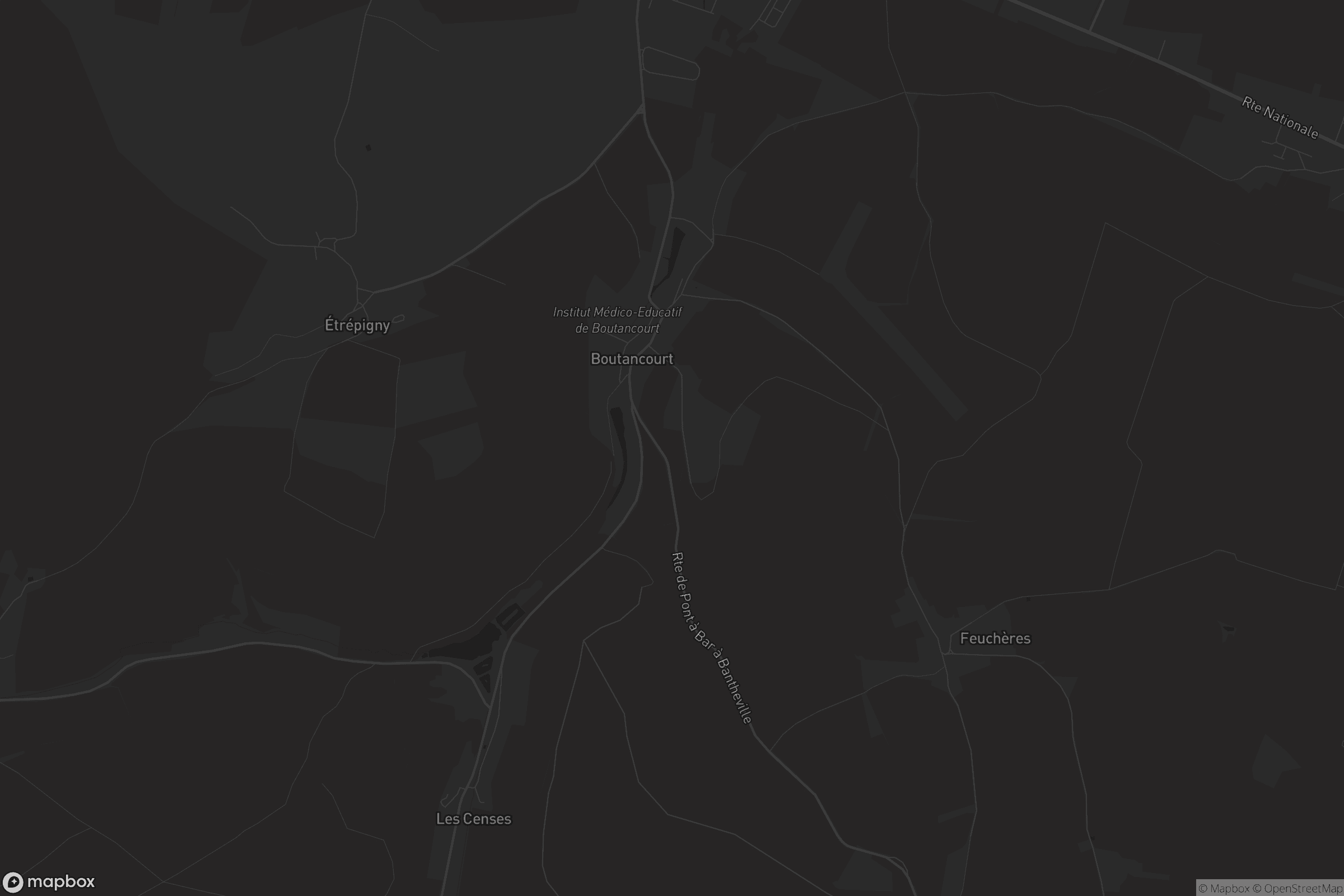 Carte de Boutancourt