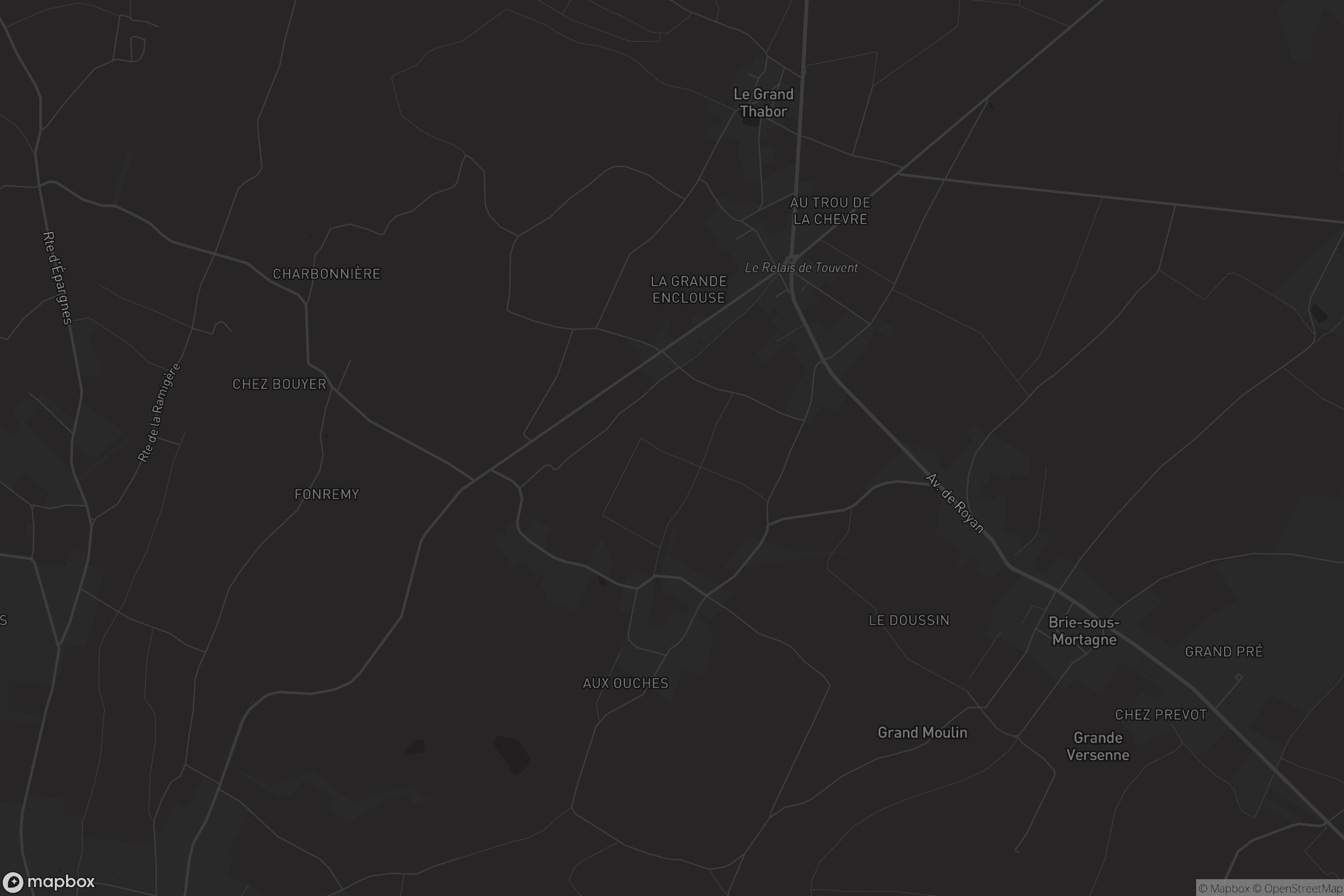 Carte de Boutenac-Touvent