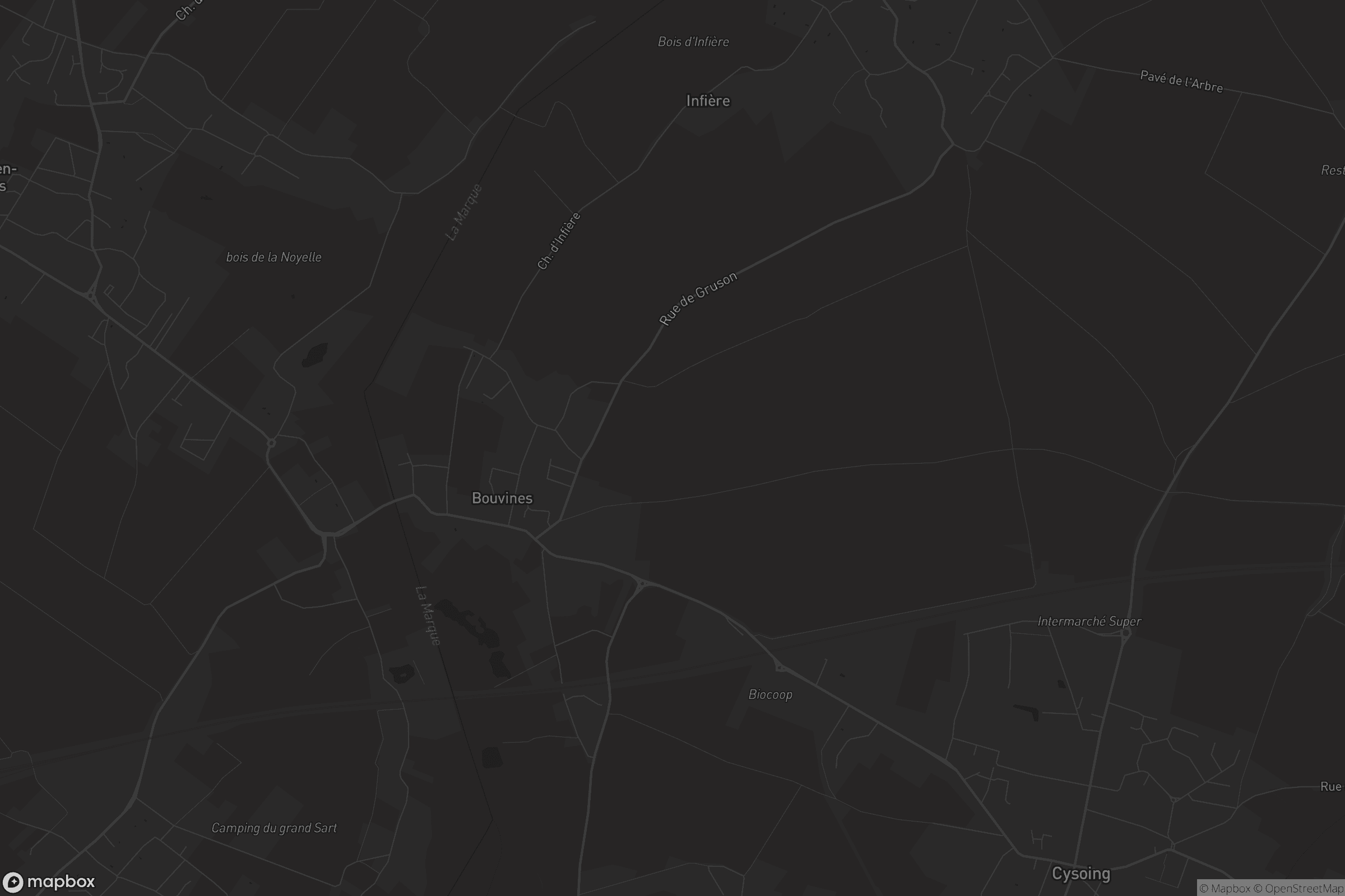 Carte de Bouvines