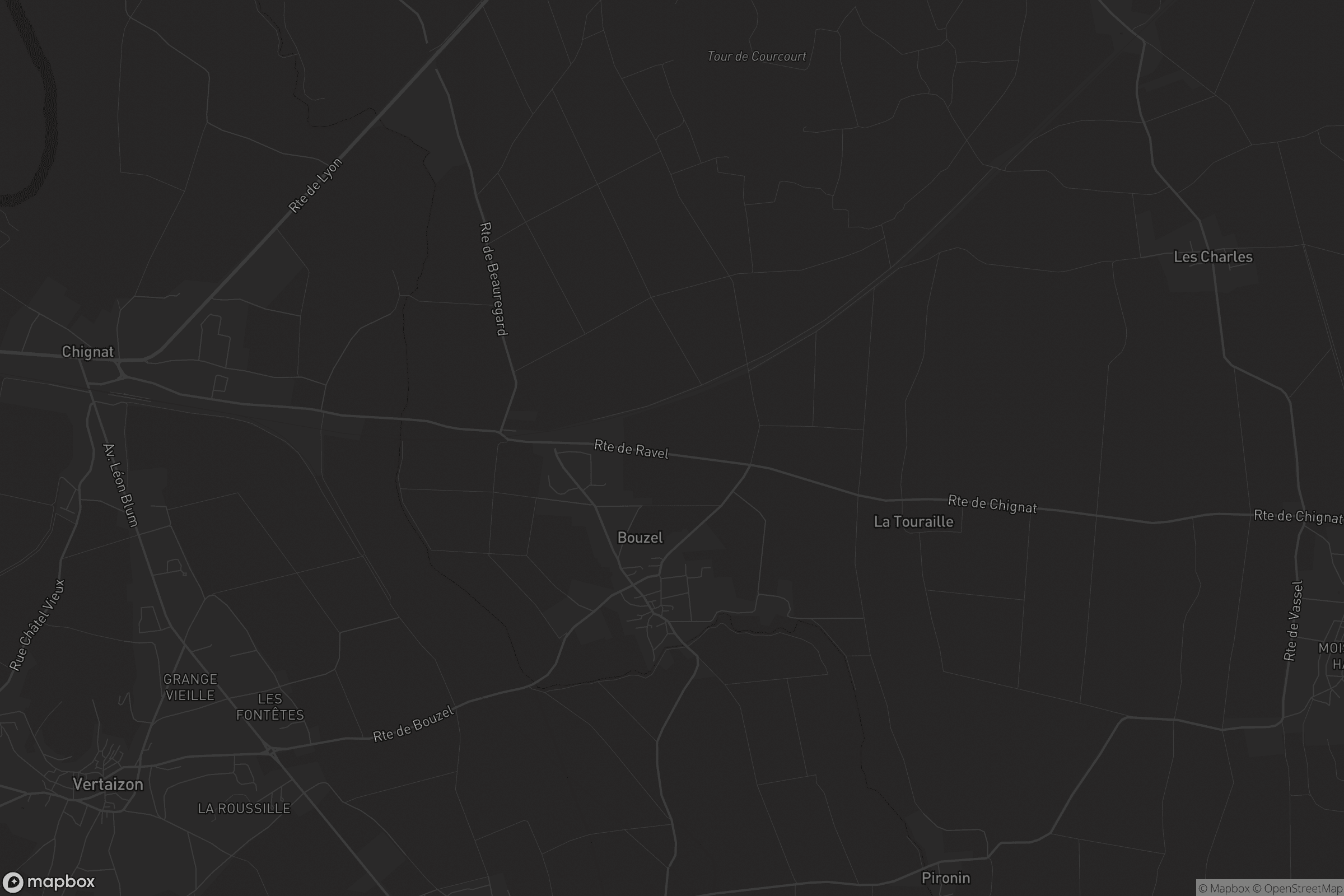 Carte de Bouzel