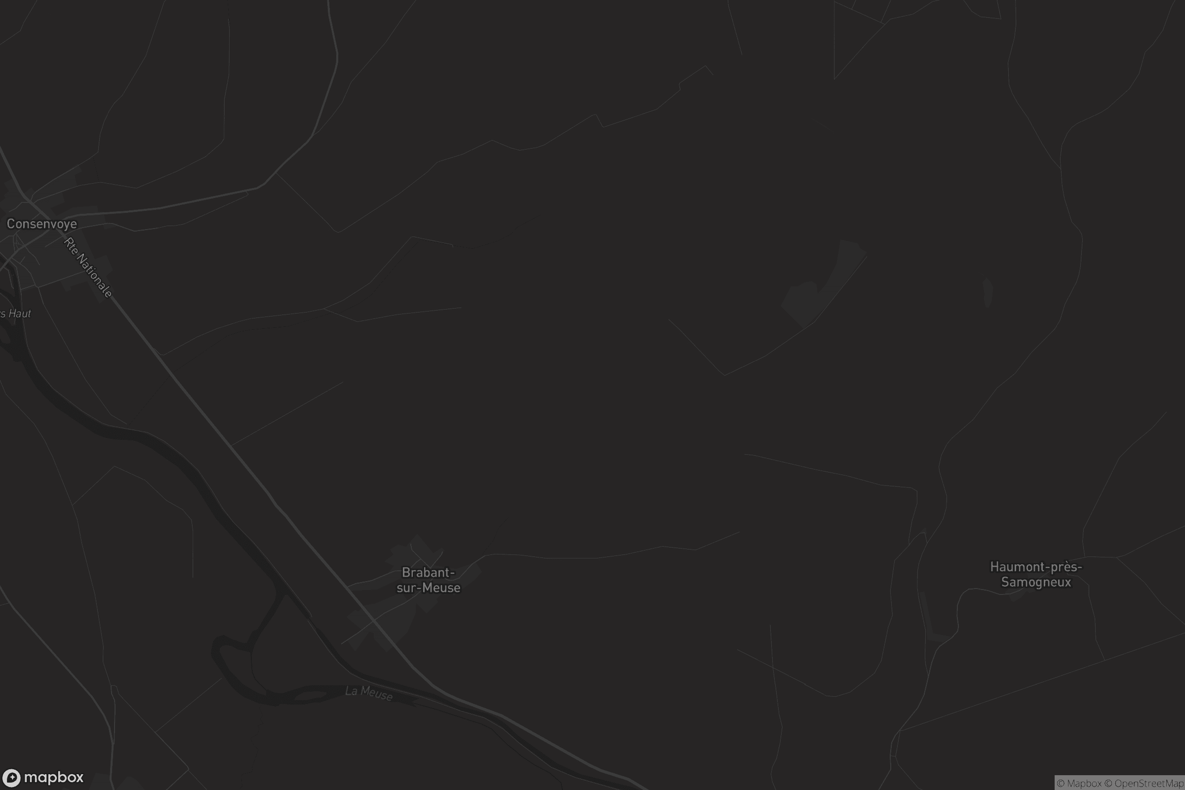 Carte de Brabant-sur-Meuse