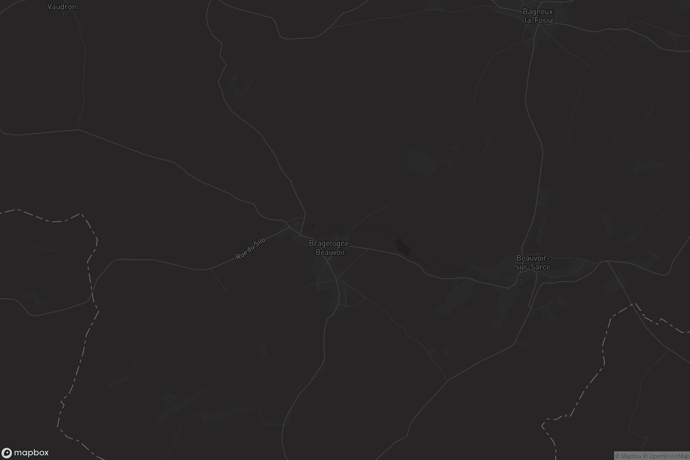 Carte de Bragelogne-Beauvoir