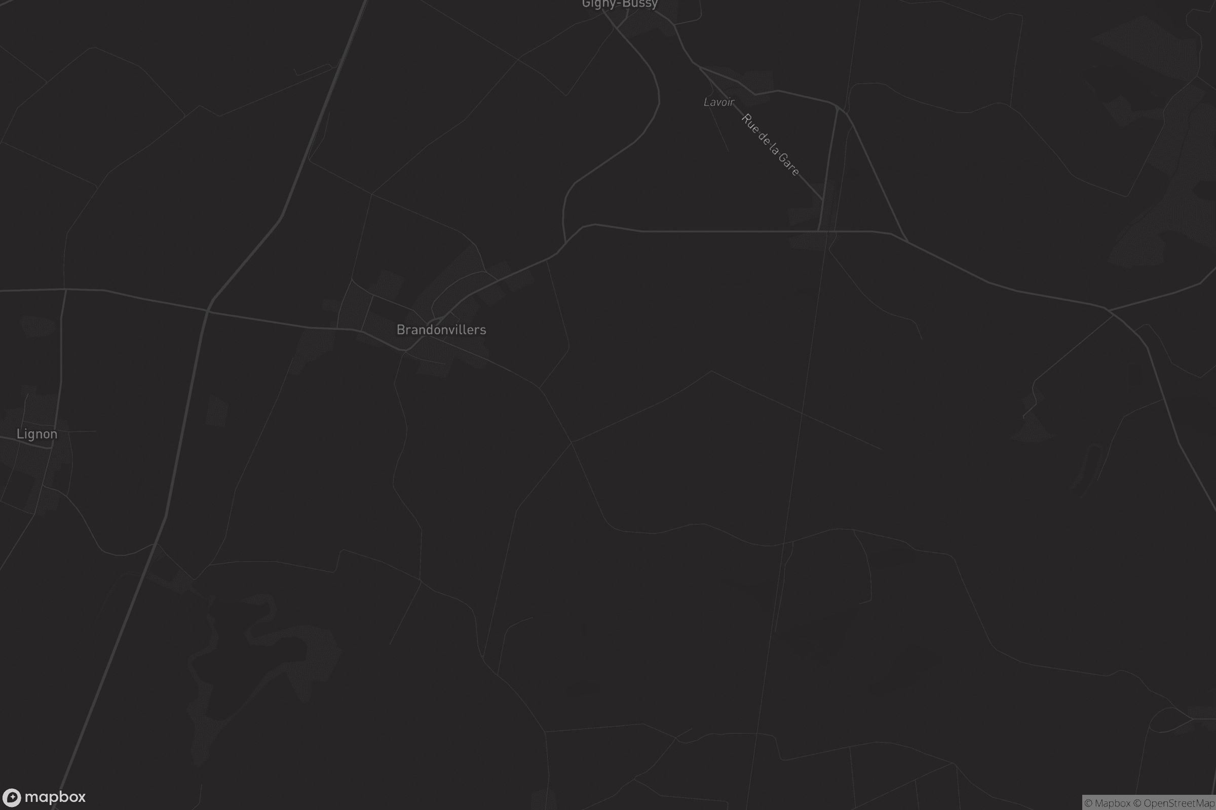 Carte de Brandonvillers