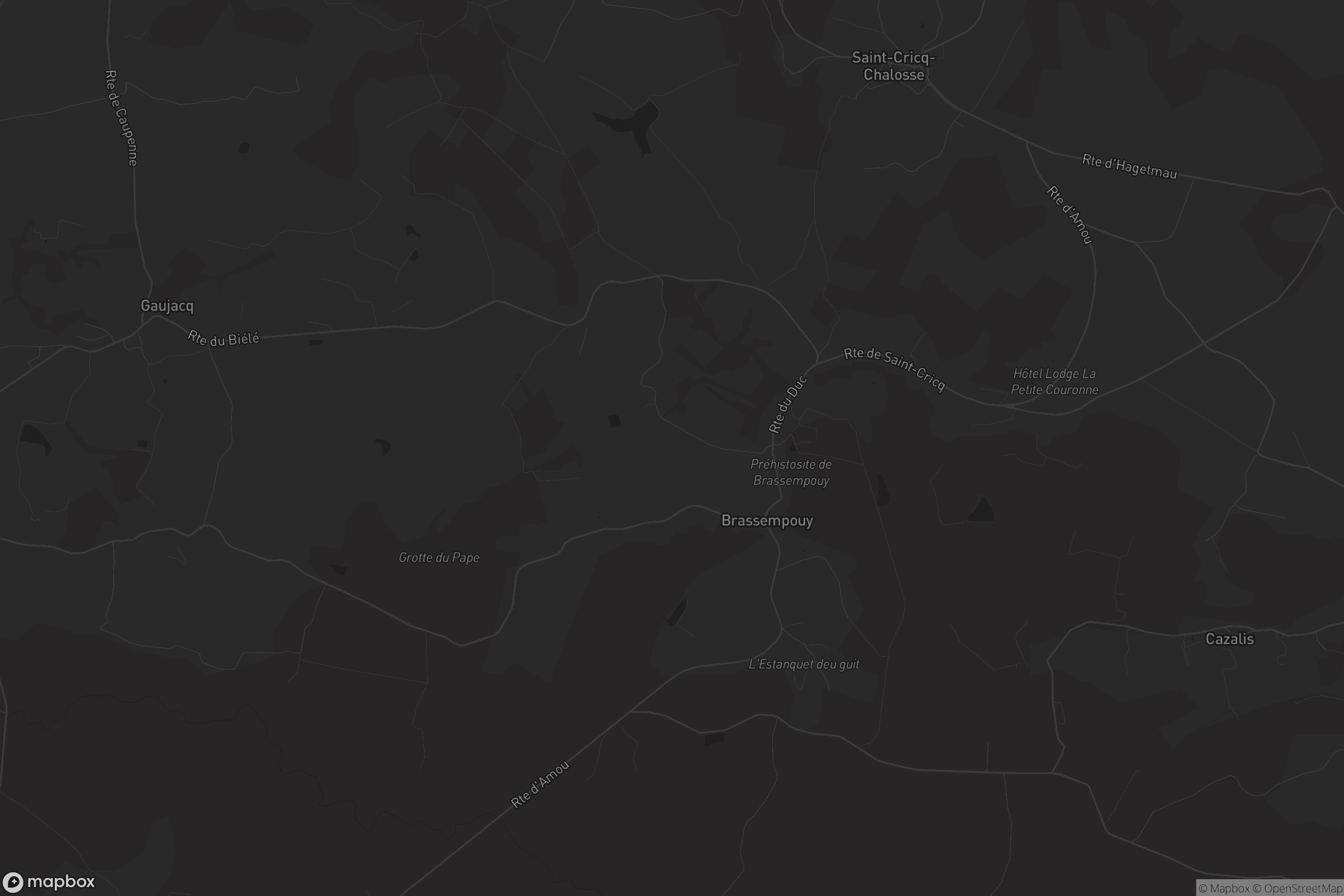 Carte de Brassempouy