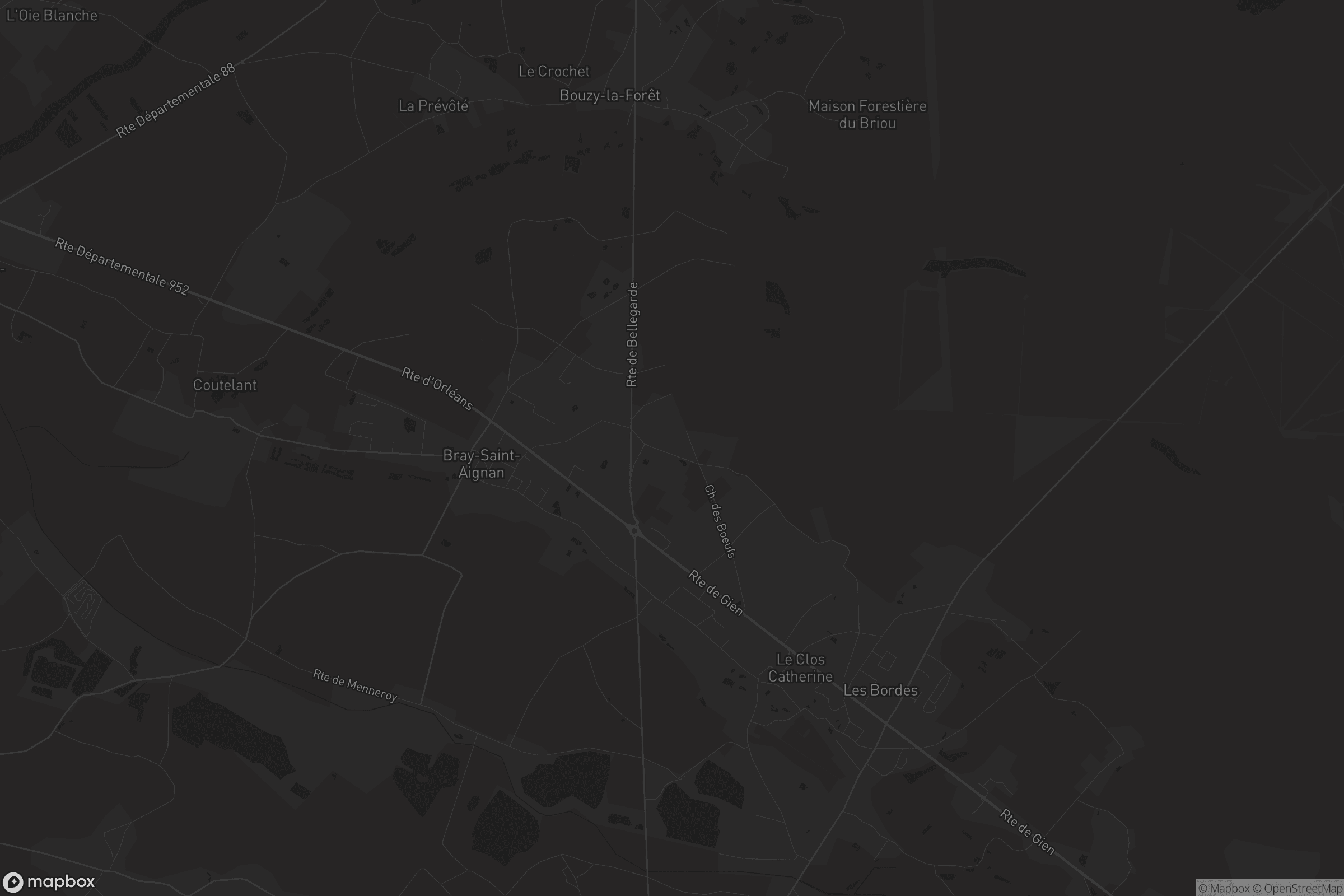 Carte de Bray-en-Val