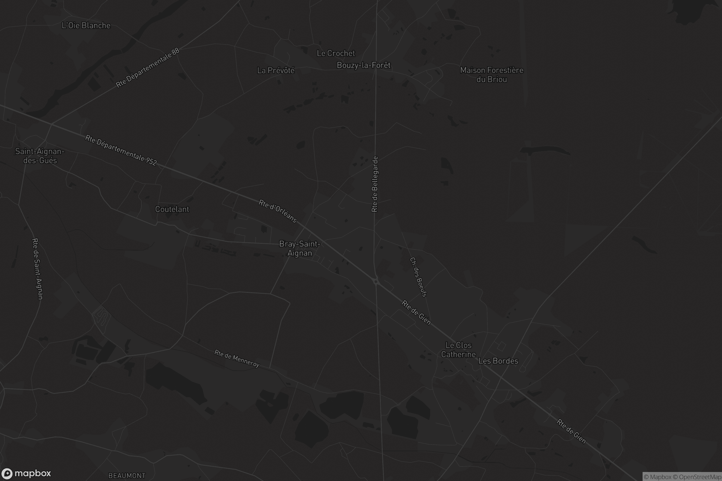 Carte de Bray-Saint-Aignan