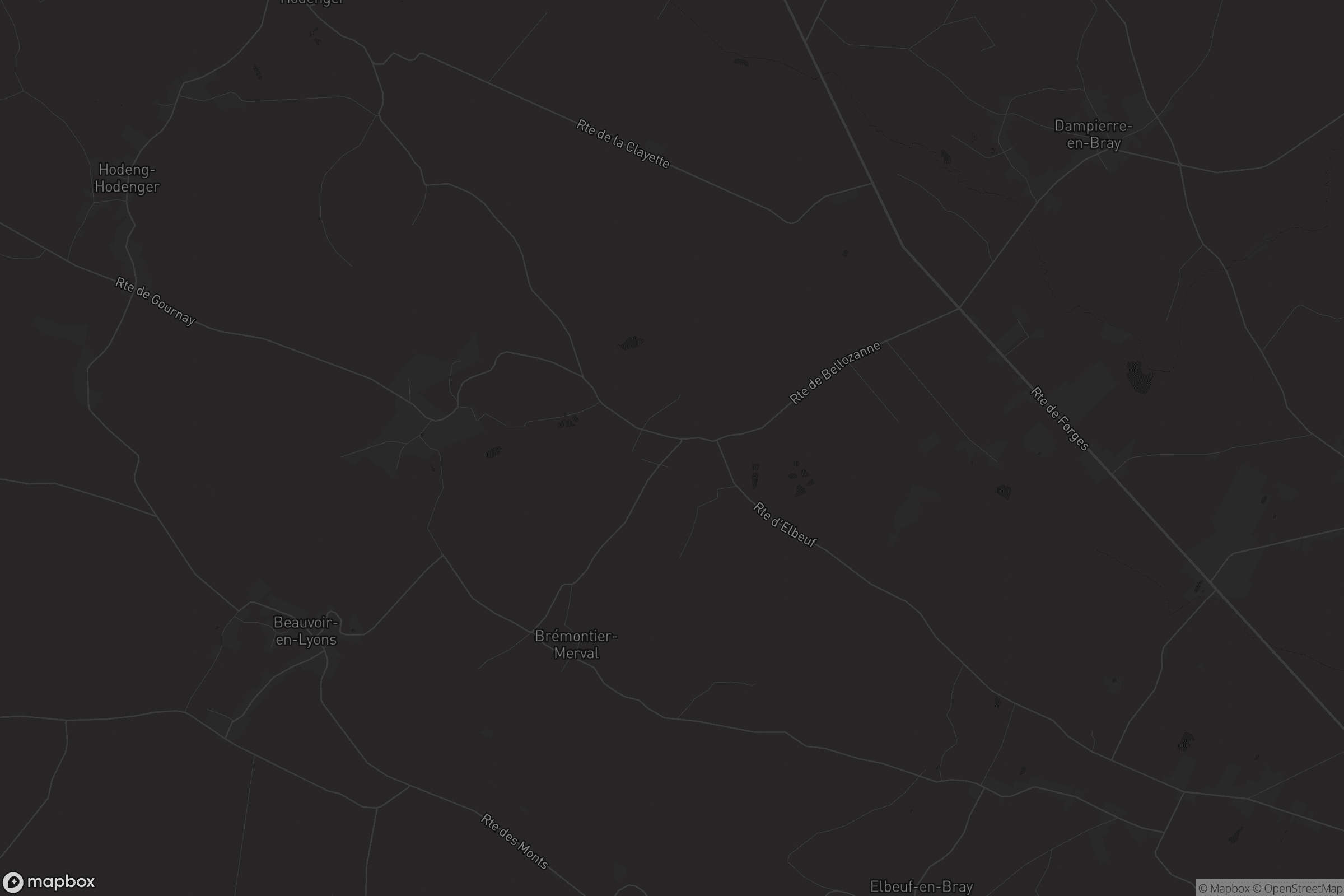 Carte de Brémontier-Merval