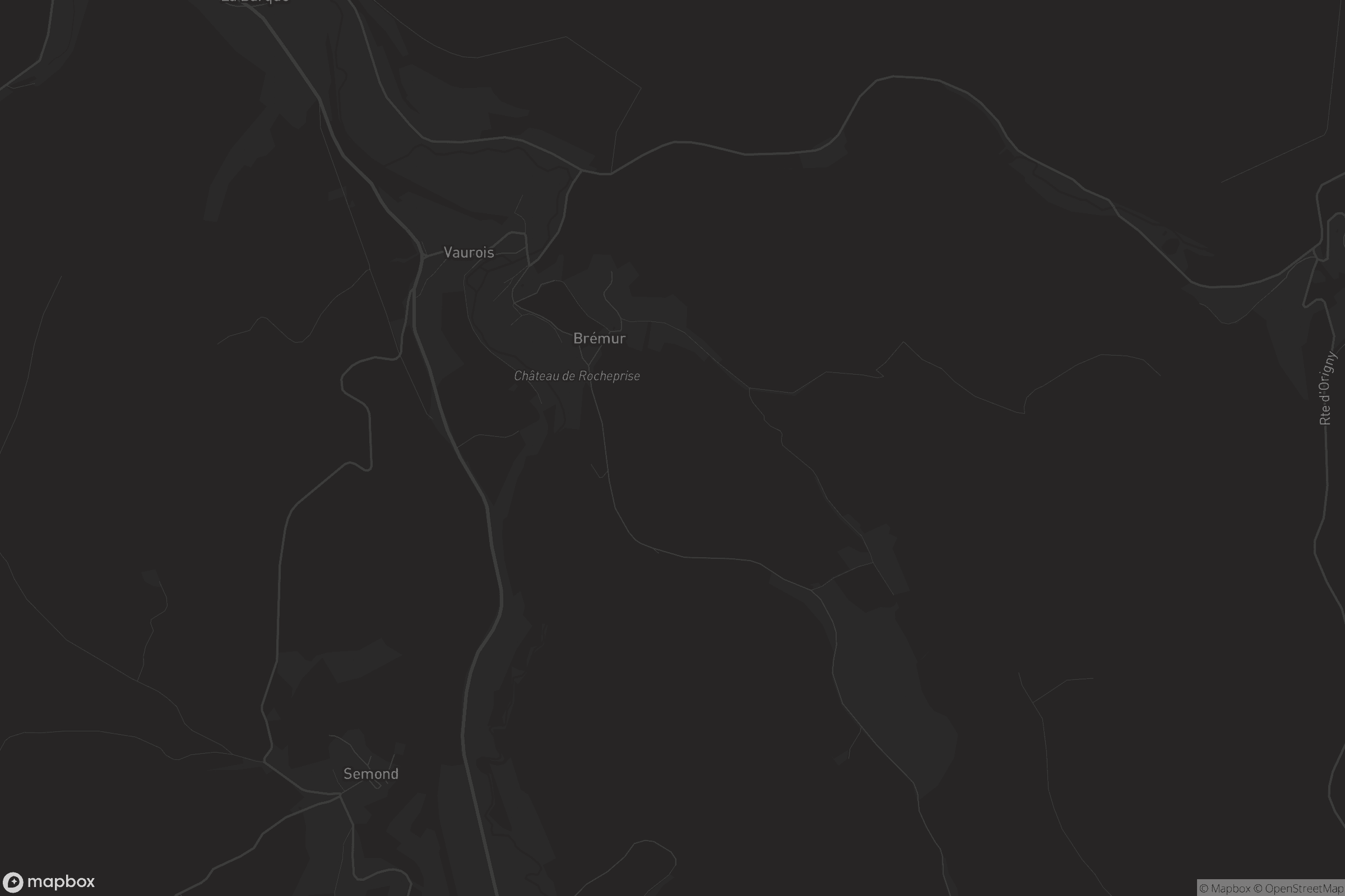 Carte de Brémur-et-Vaurois