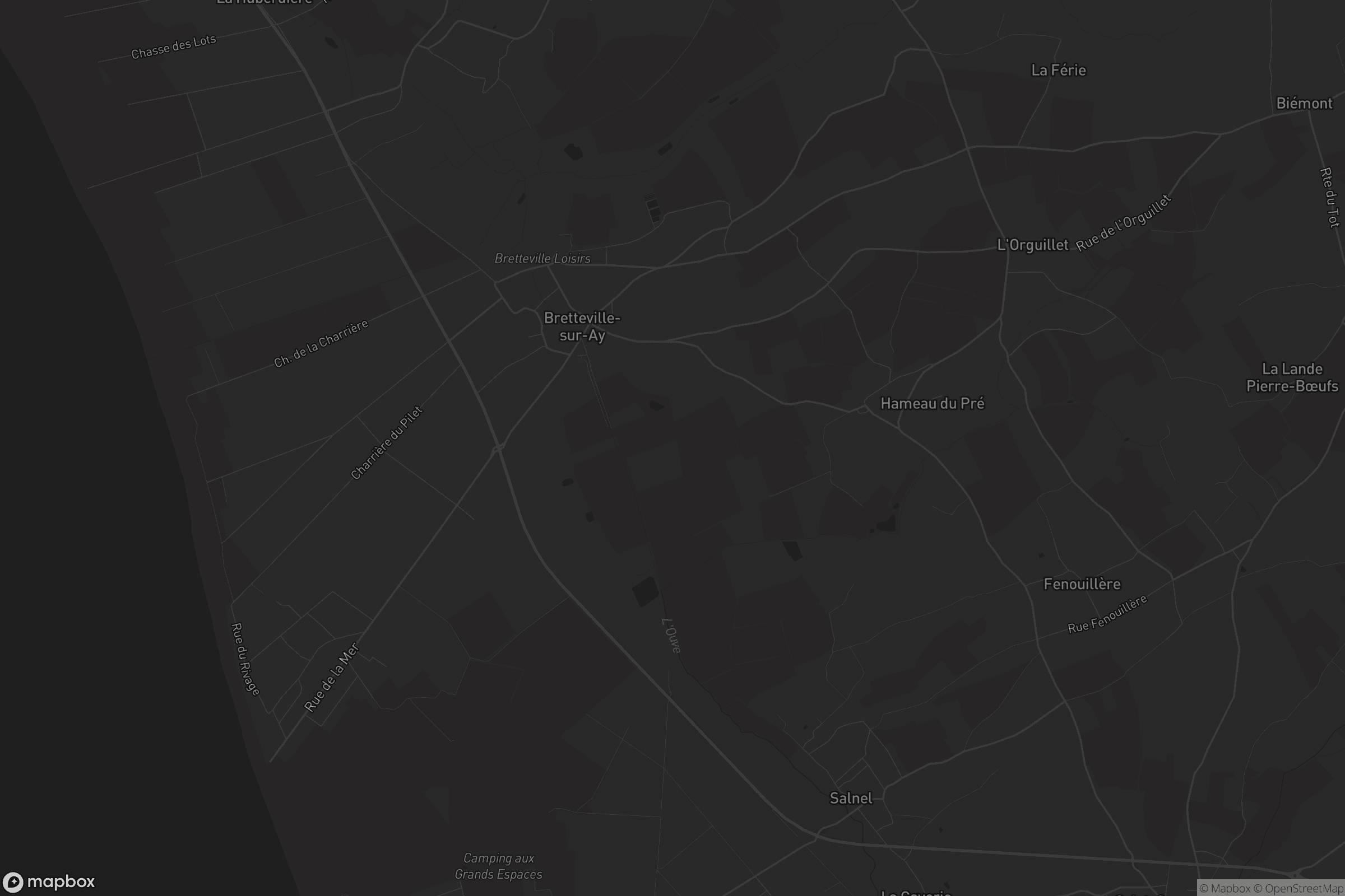 Carte de Bretteville-sur-Ay