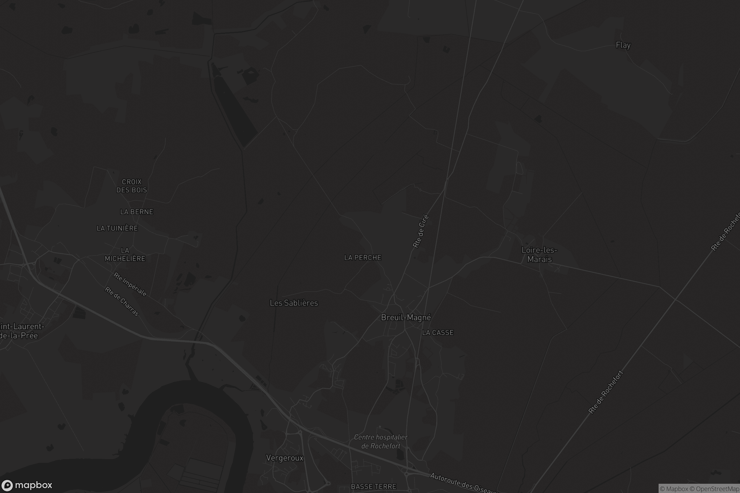 Carte de Breuil-Magné