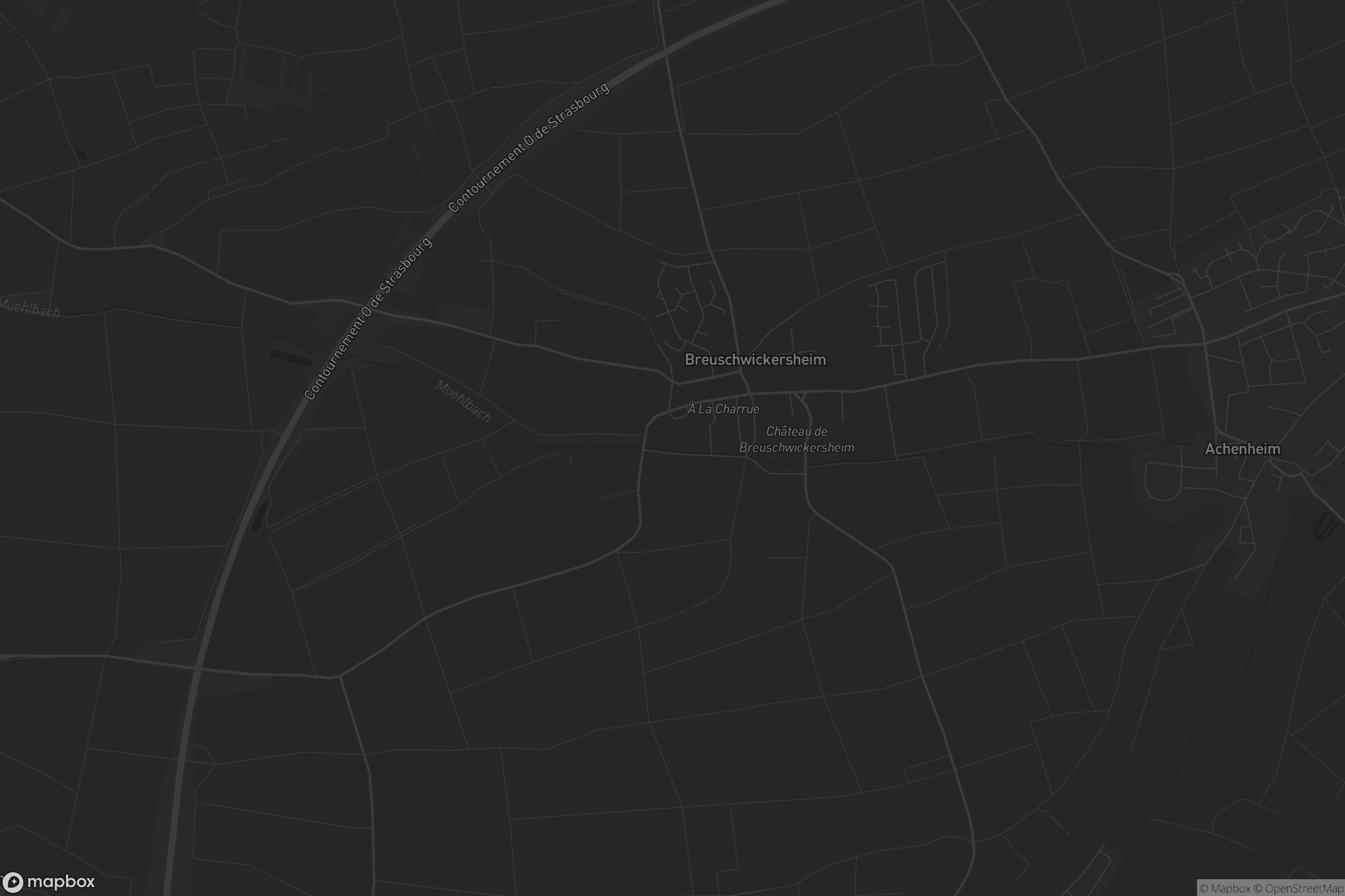 Carte de Breuschwickersheim