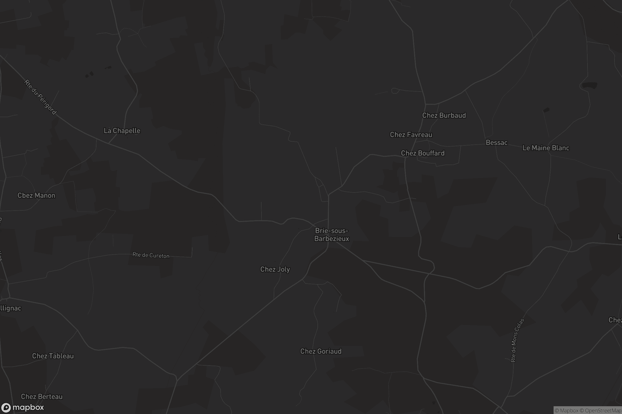 Carte de Brie-sous-Barbezieux