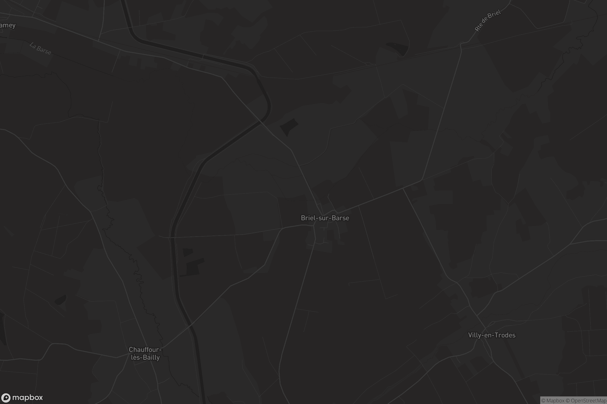 Carte de Briel-sur-Barse