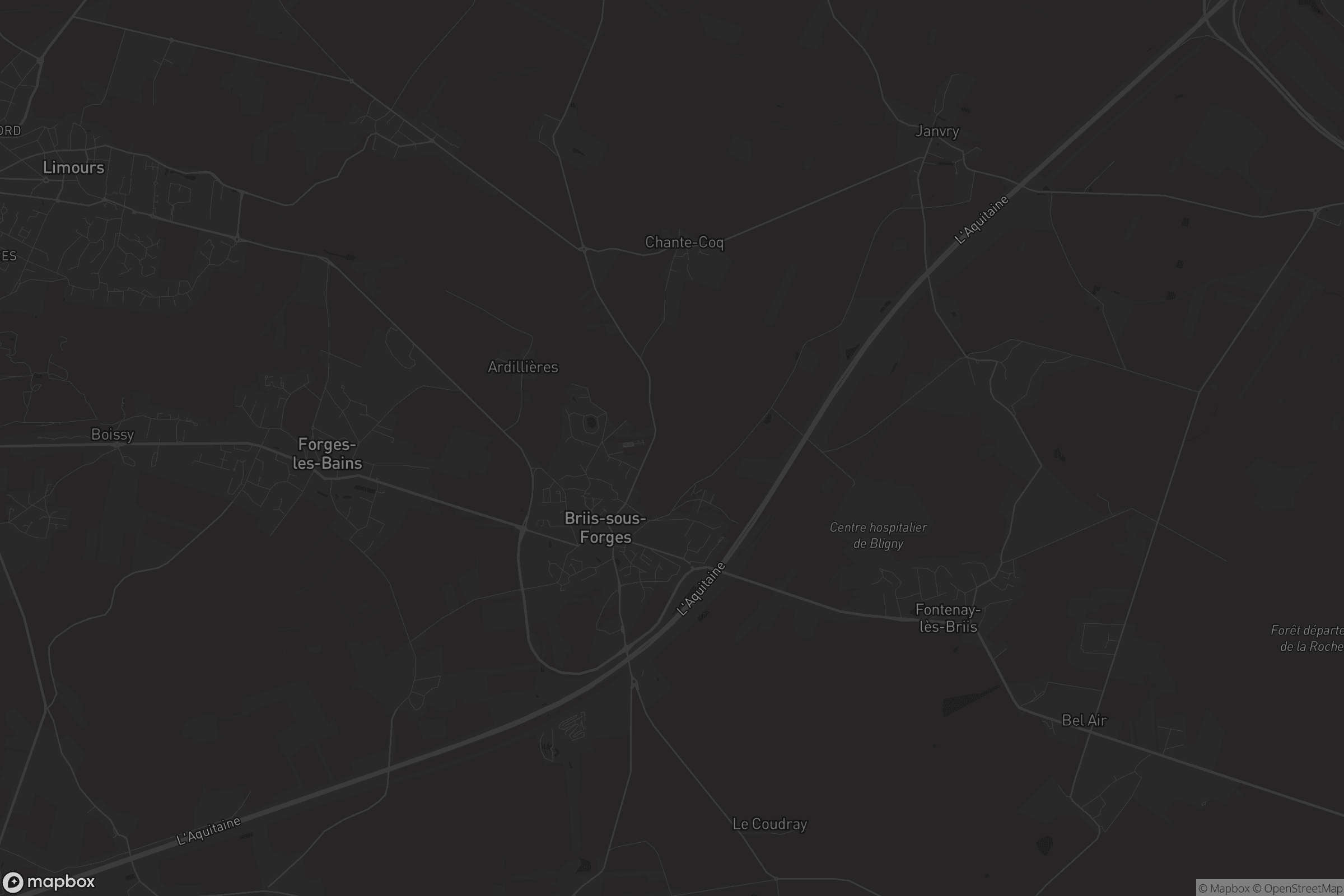 Carte de Briis-sous-Forges