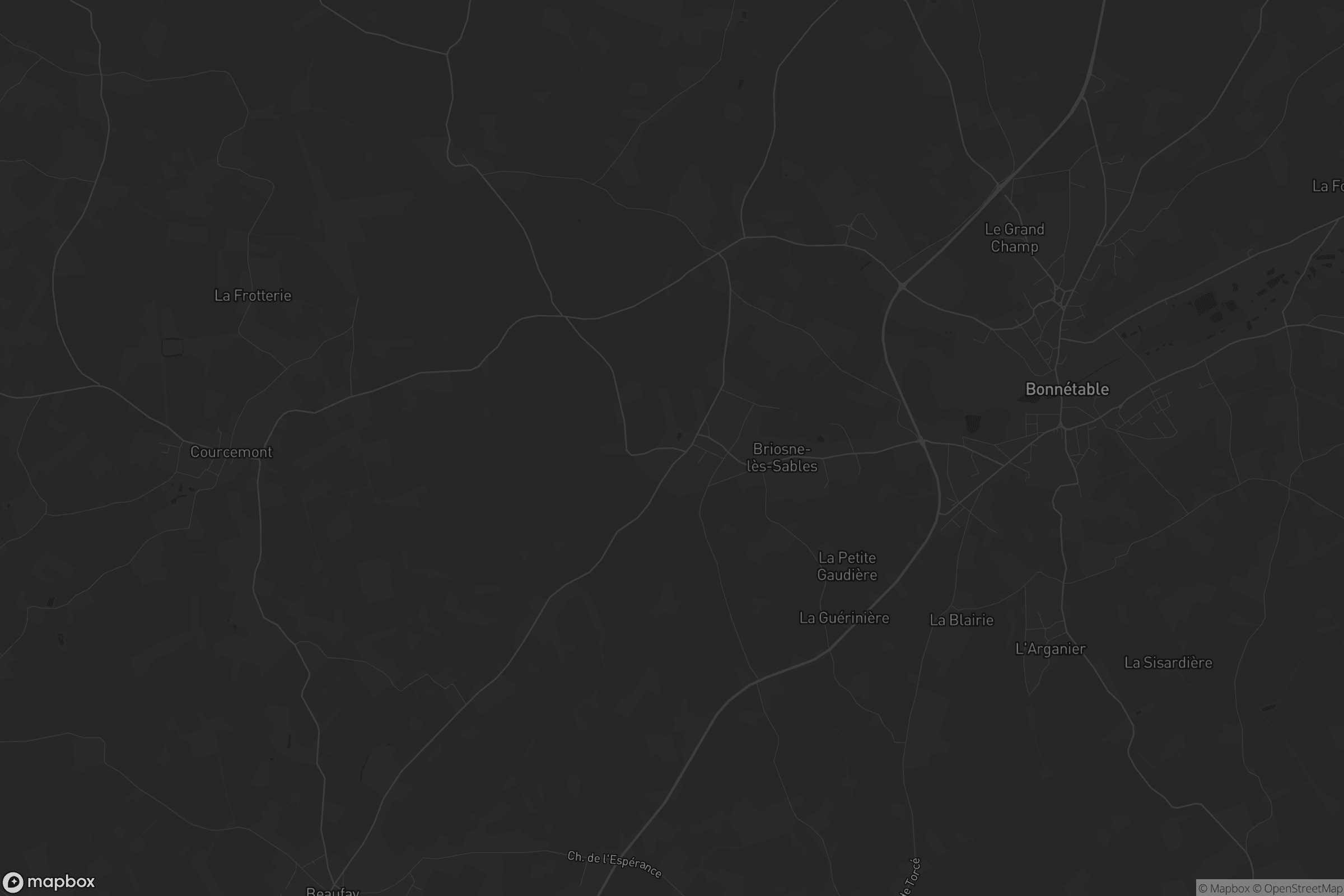 Carte de Briosne-lès-Sables