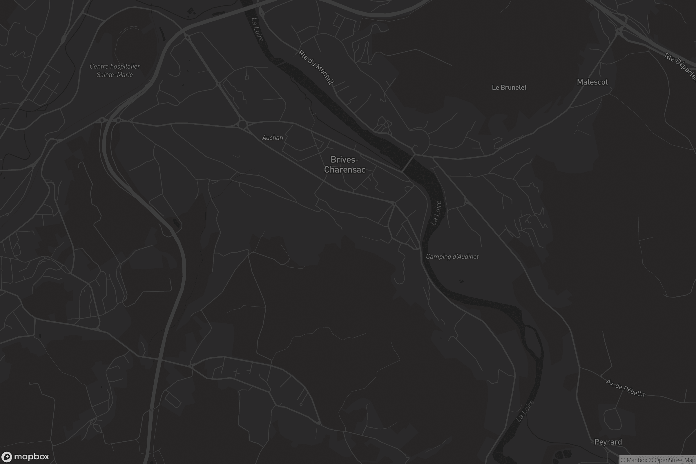 Carte de Brives-Charensac