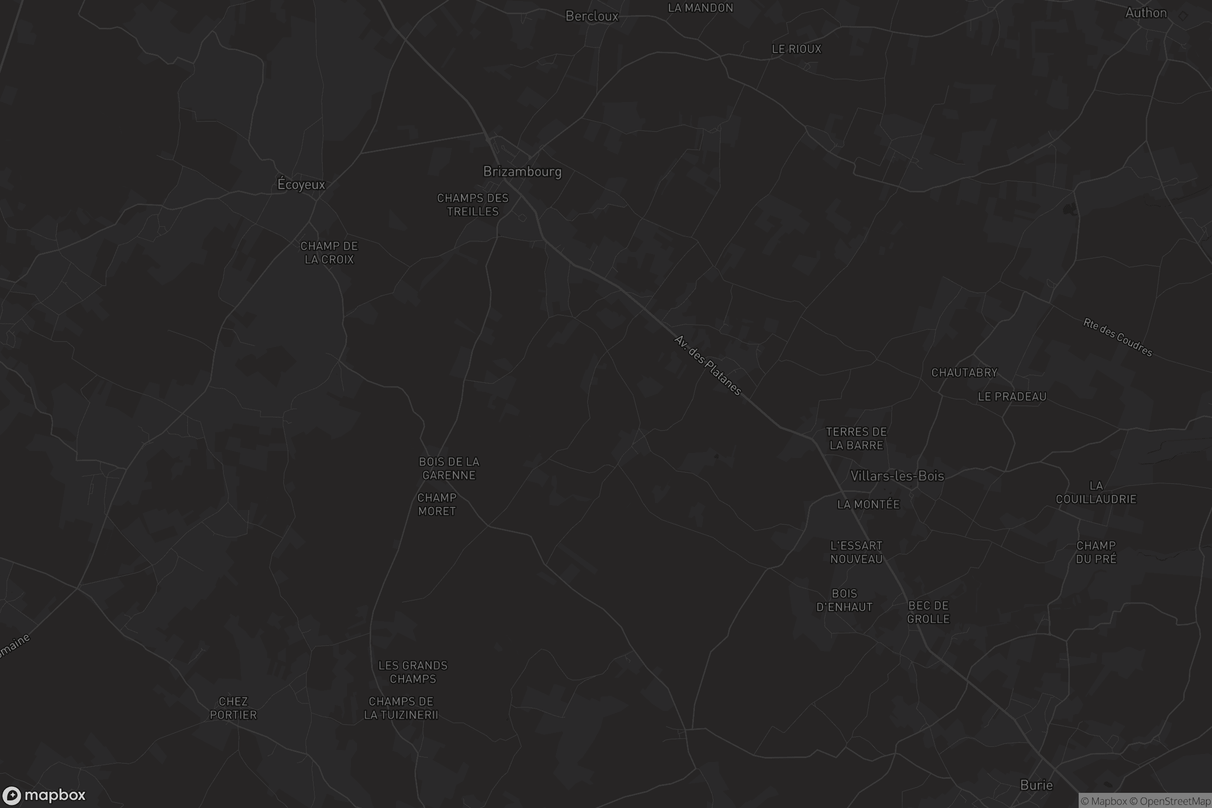 Carte de Brizambourg