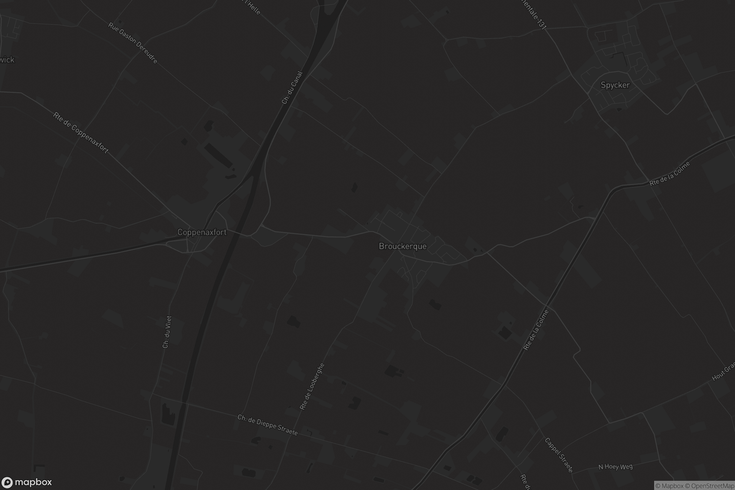 Carte de Brouckerque