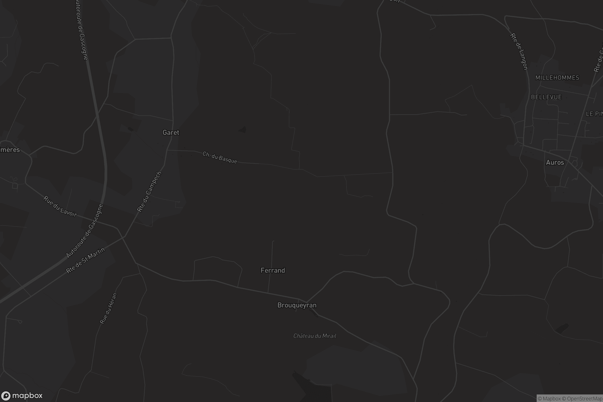 Carte de Brouqueyran